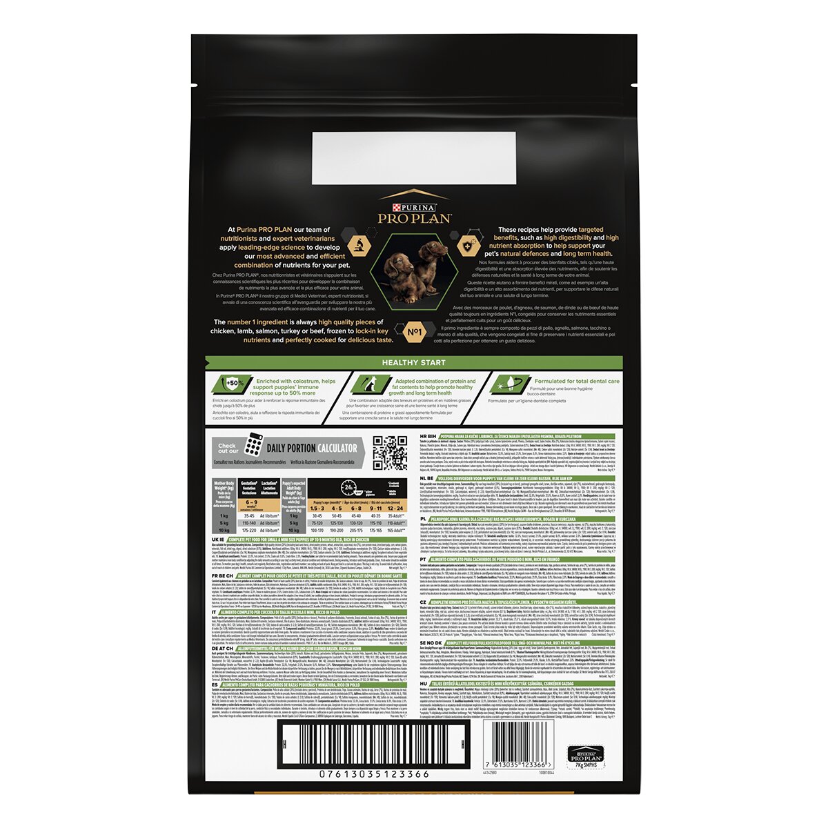 Purina Pro Plan Puppy S Pui hrană uscată câini junior 7kg