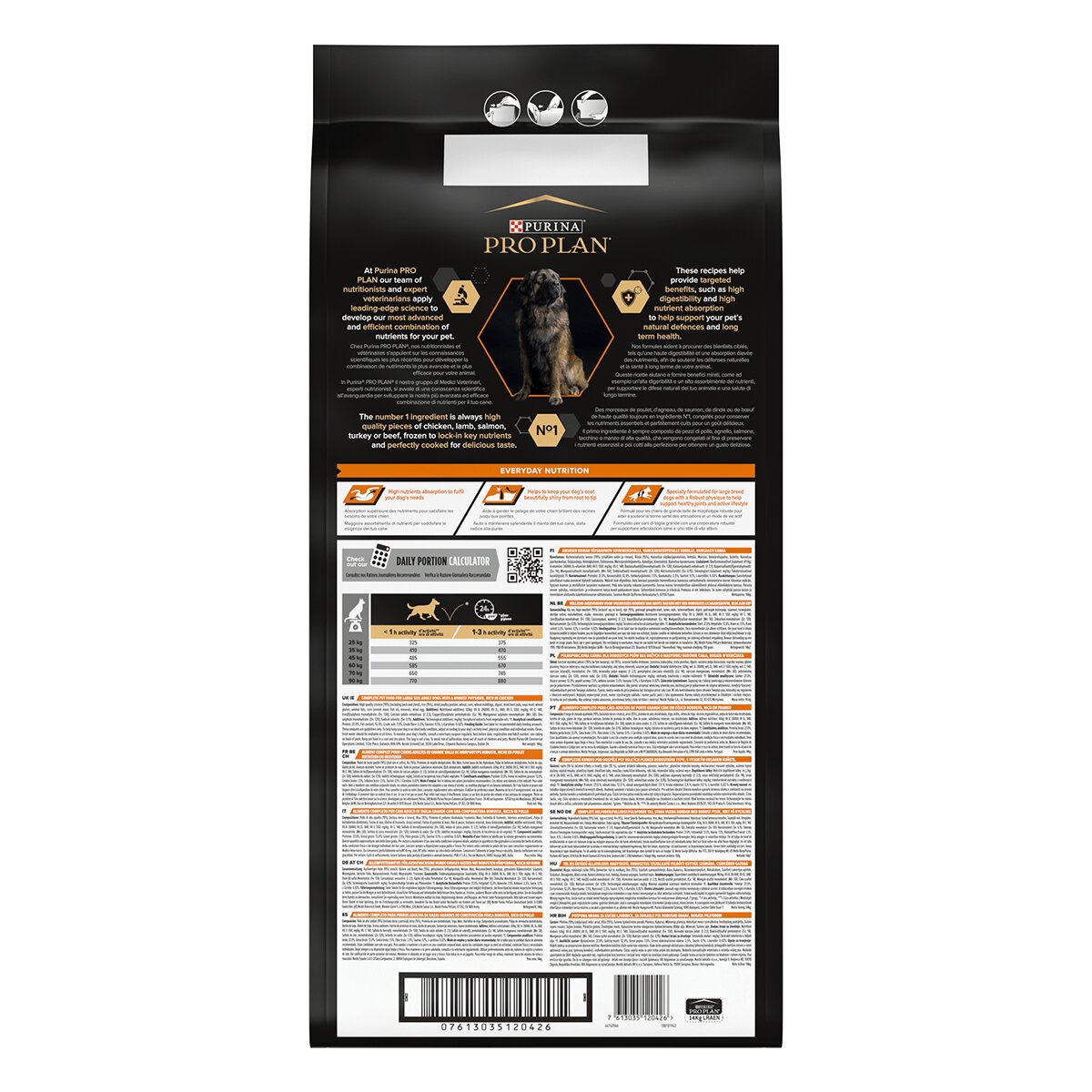 Purina Pro Plan Robust Adult L Pui hrană uscată câini constituție robustă 14kg
