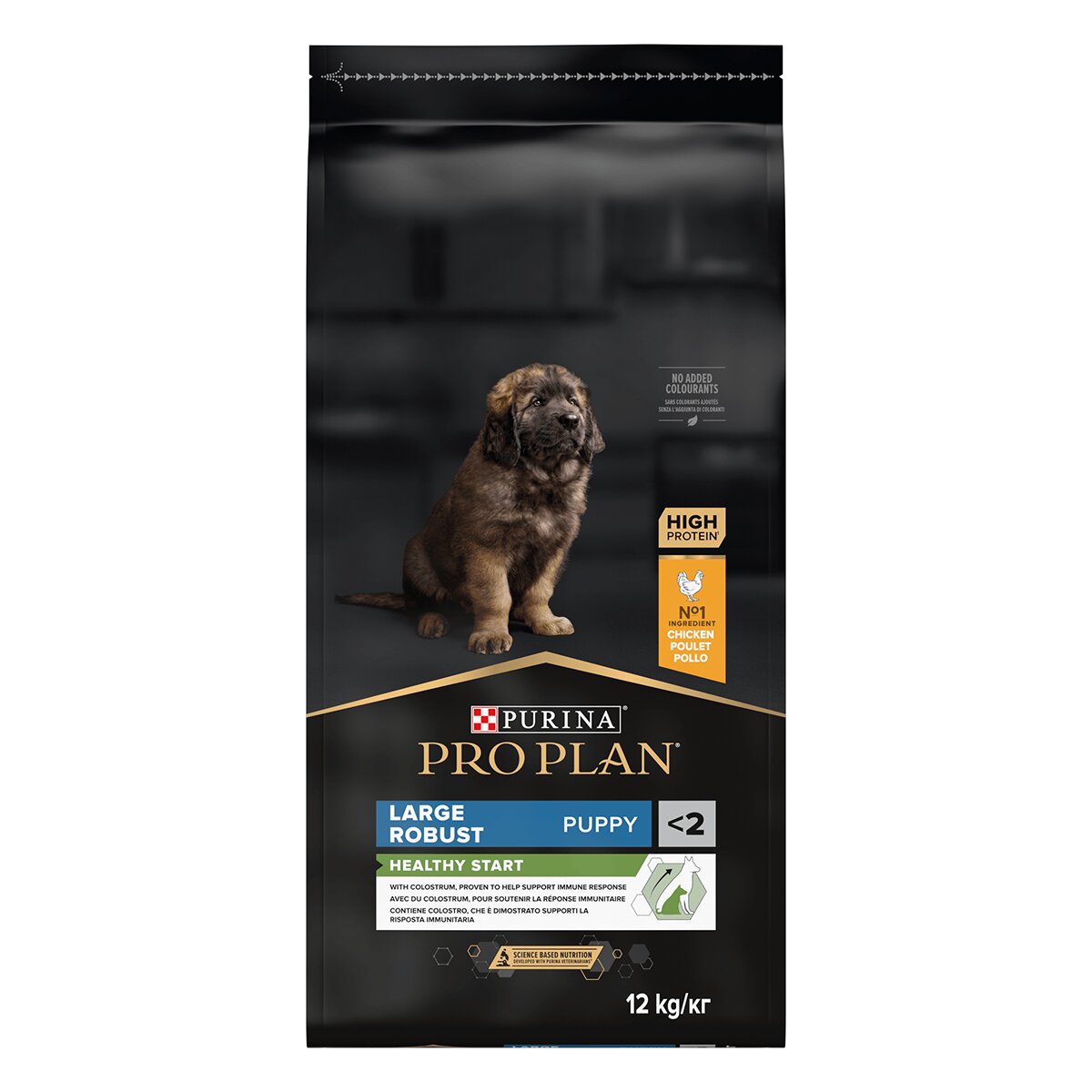 Purina Pro Plan Robust Puppy L Pui hrană uscată câini junior constituție robustă 12kg