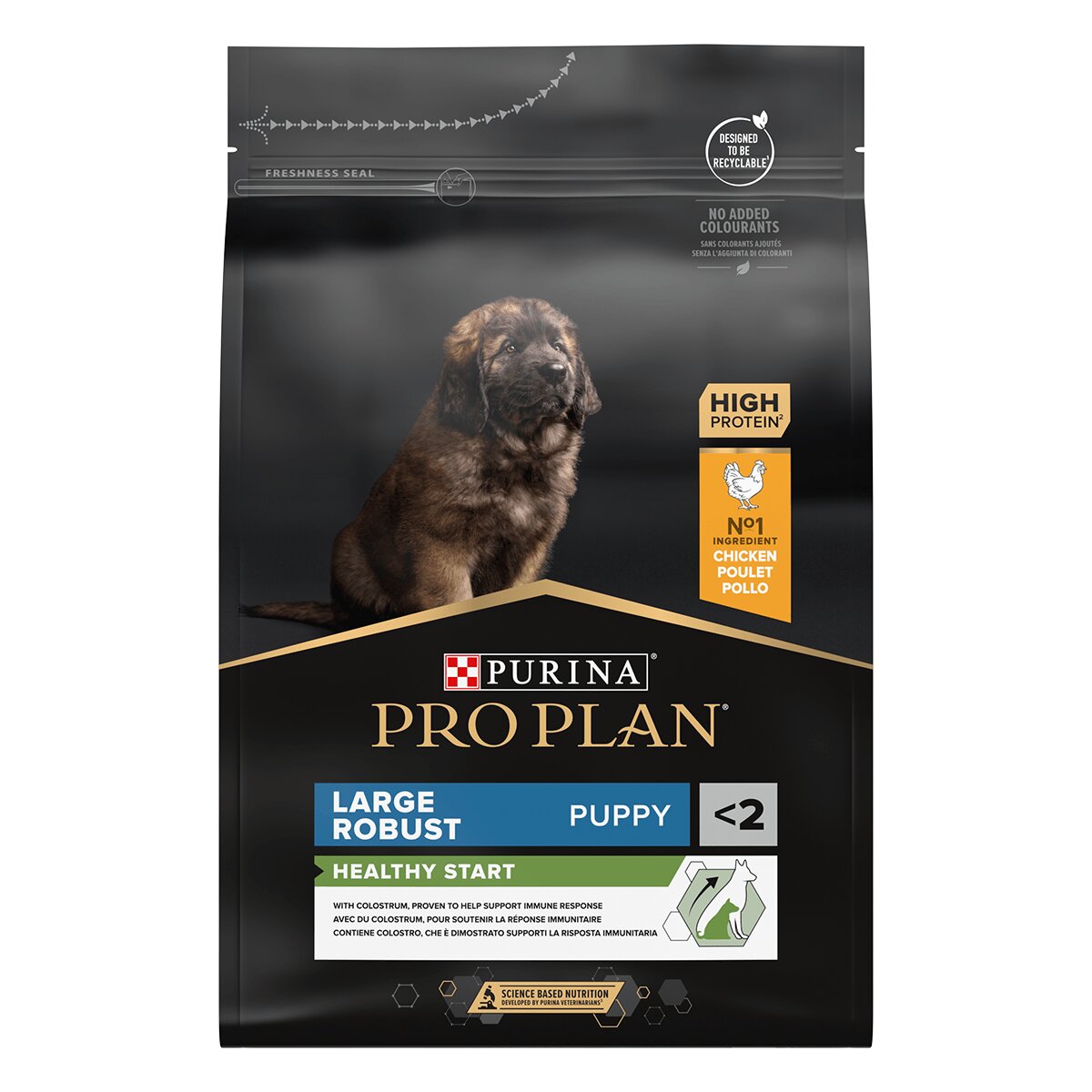 Purina Pro Plan Robust Puppy L Pui hrană uscată câini junior constituție robustă 3kg