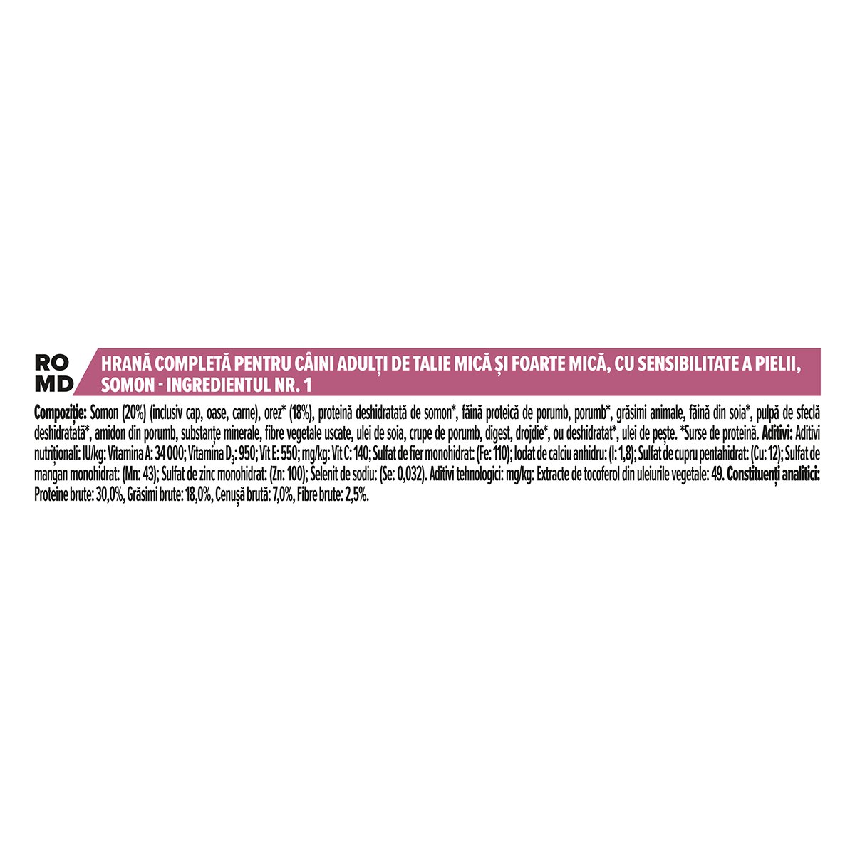 Purina Pro Plan Sensitive Skin Adult S Somon hrană uscată câini piele și blană 3kg