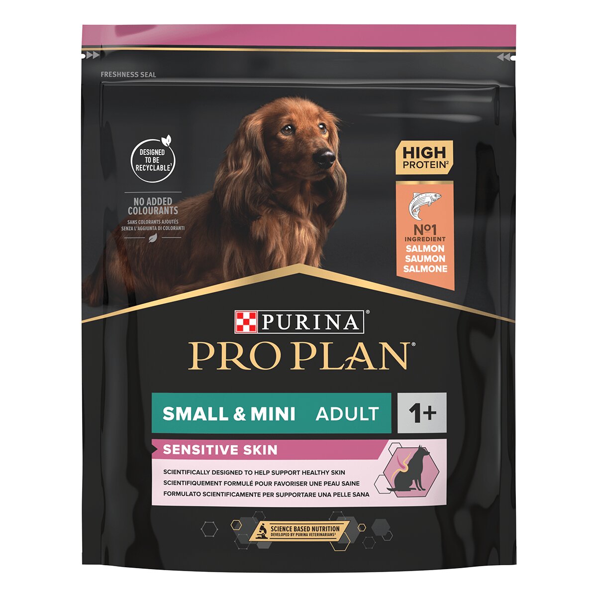 Purina Pro Plan Sensitive Skin Adult S Somon hrană uscată câini piele și blană 700g