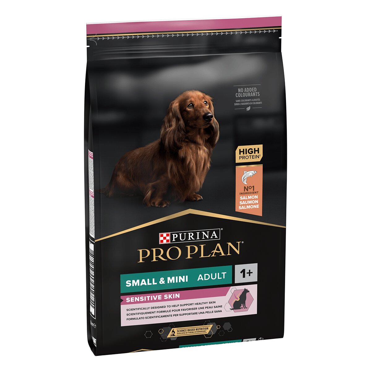 Purina Pro Plan Sensitive Skin Adult S Somon hrană uscată câini piele și blană 7kg