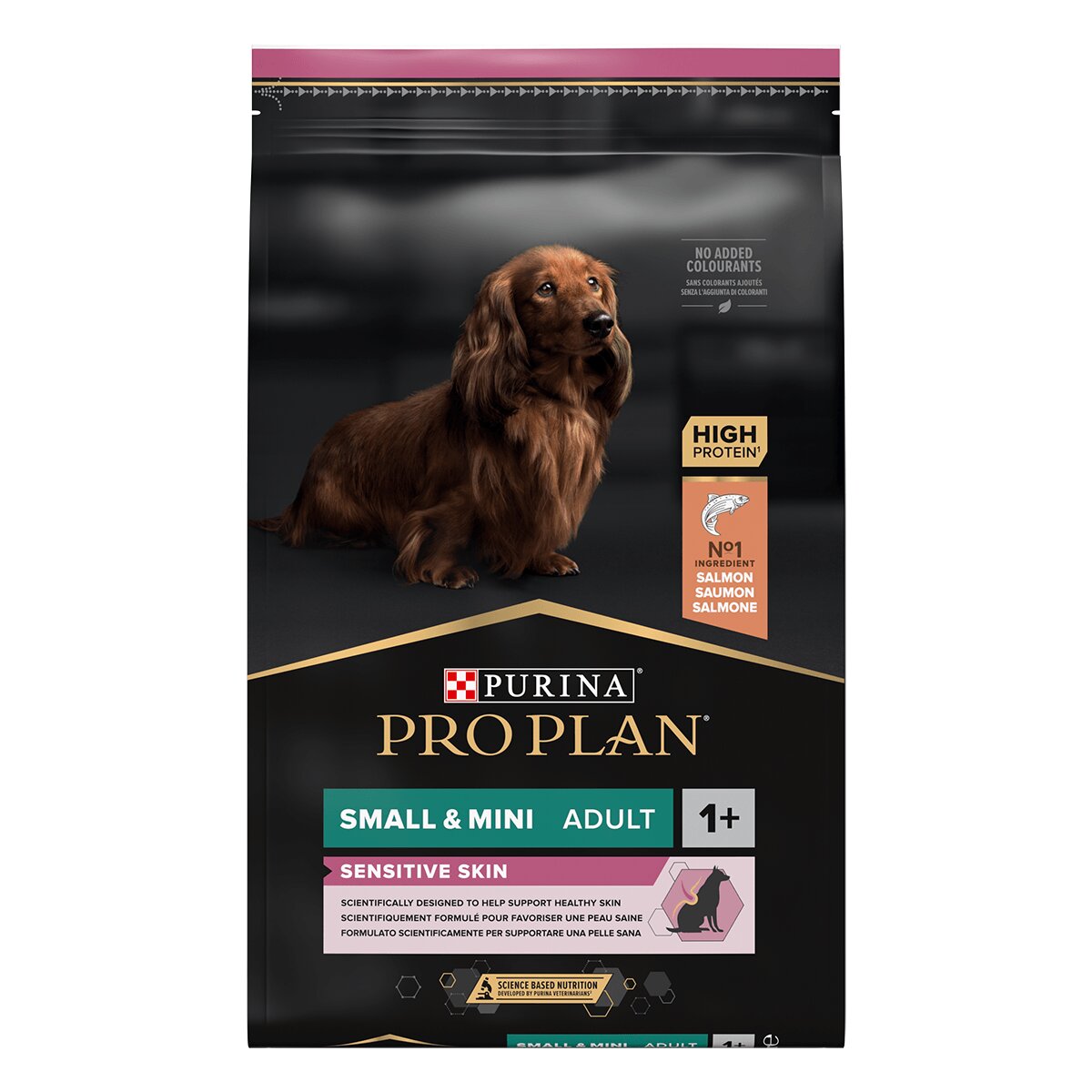 Purina Pro Plan Sensitive Skin Adult S Somon hrană uscată câini piele și blană 7kg