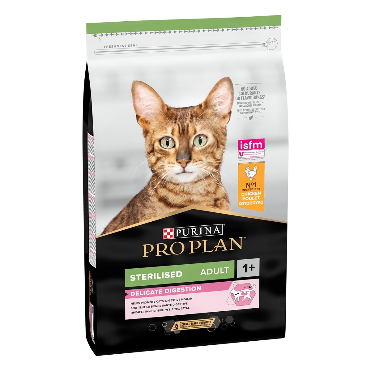 Purina Pro Plan Sterilised Delicate Digestion Adult 1+ Pui hrană uscată pisici sterilizate 10kg