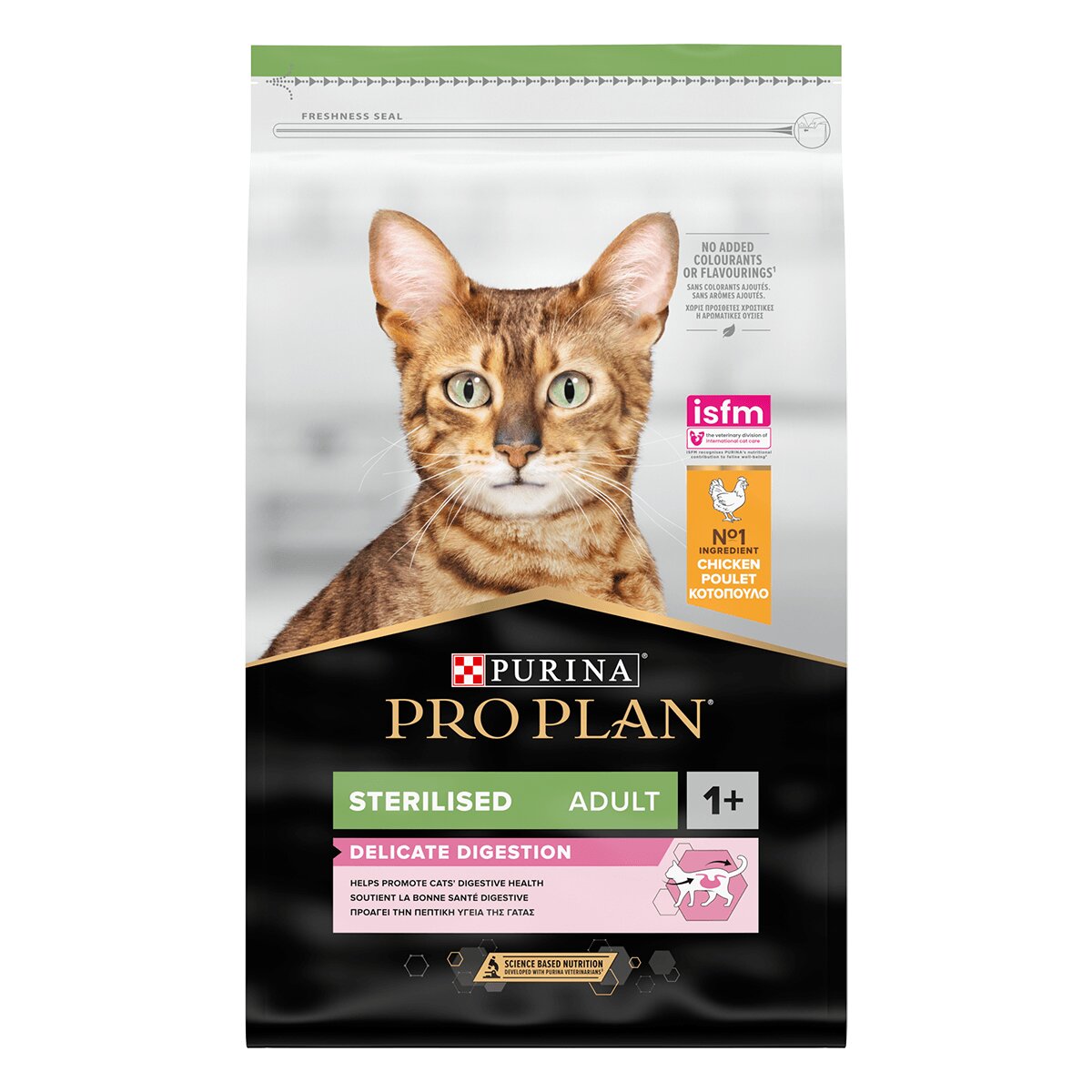 Purina Pro Plan Sterilised Delicate Digestion Adult 1+ Pui hrană uscată pisici sterilizate 10kg