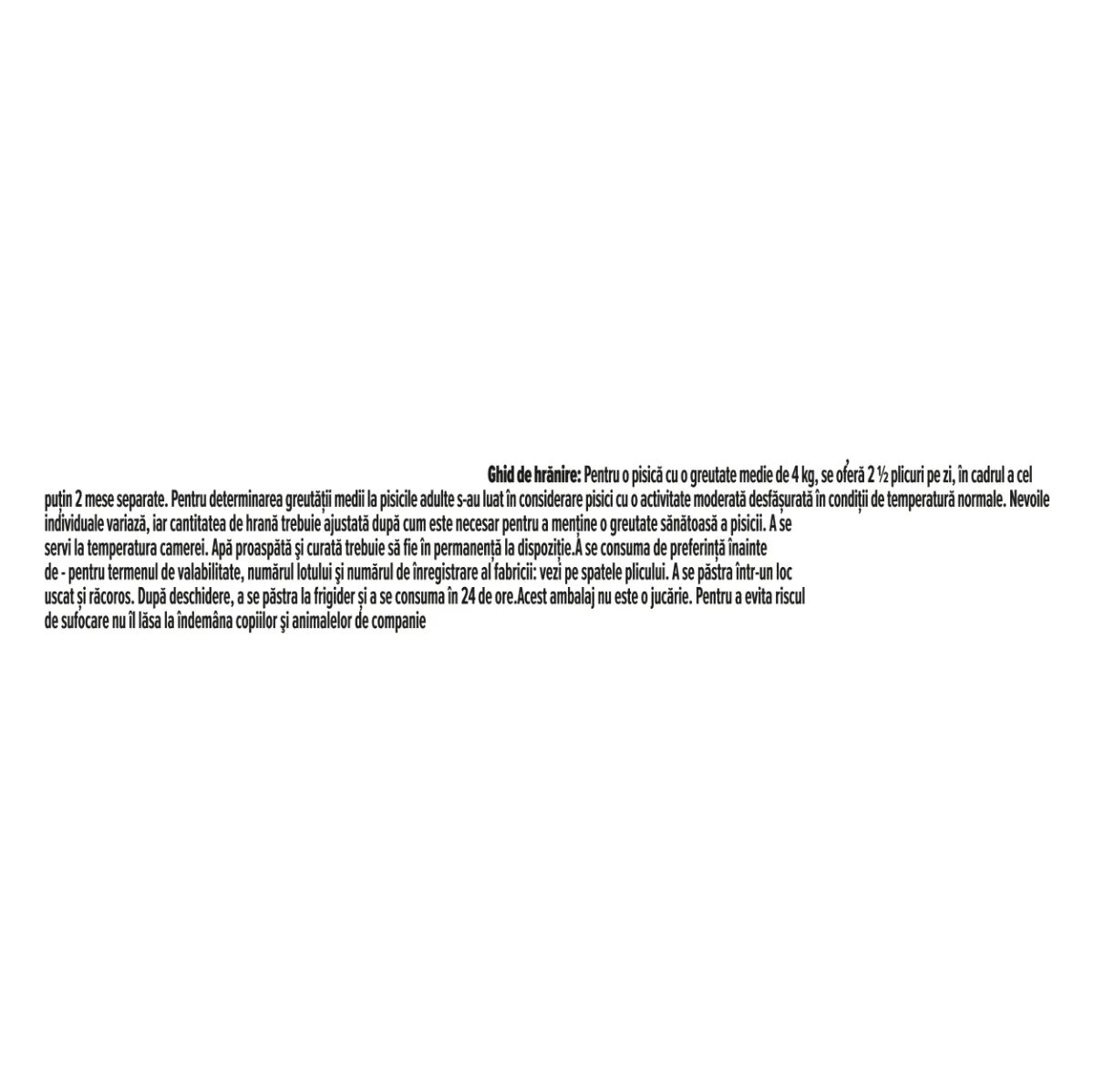 Purina Pro Plan Sterilised Maintenance Iepure plic hrană umedă pisici sterilizate (în sos) 85g