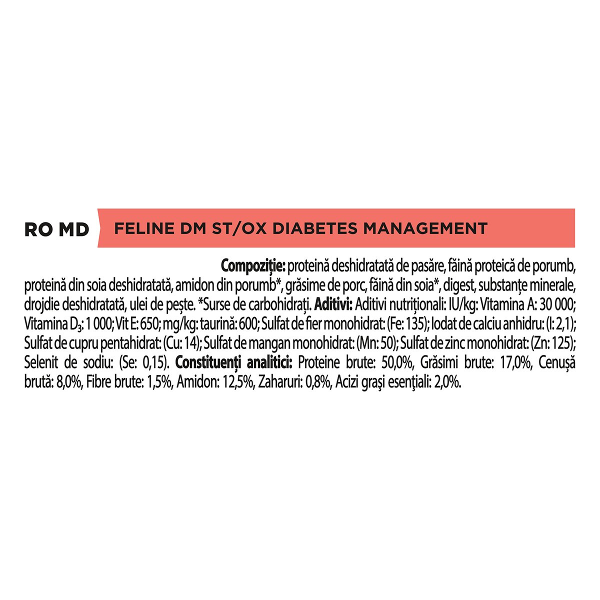 Purina Pro Plan Veterinary Diets Diabetes Management dietă veterinară pisici hrană uscată controlul glucozei 1.5kg