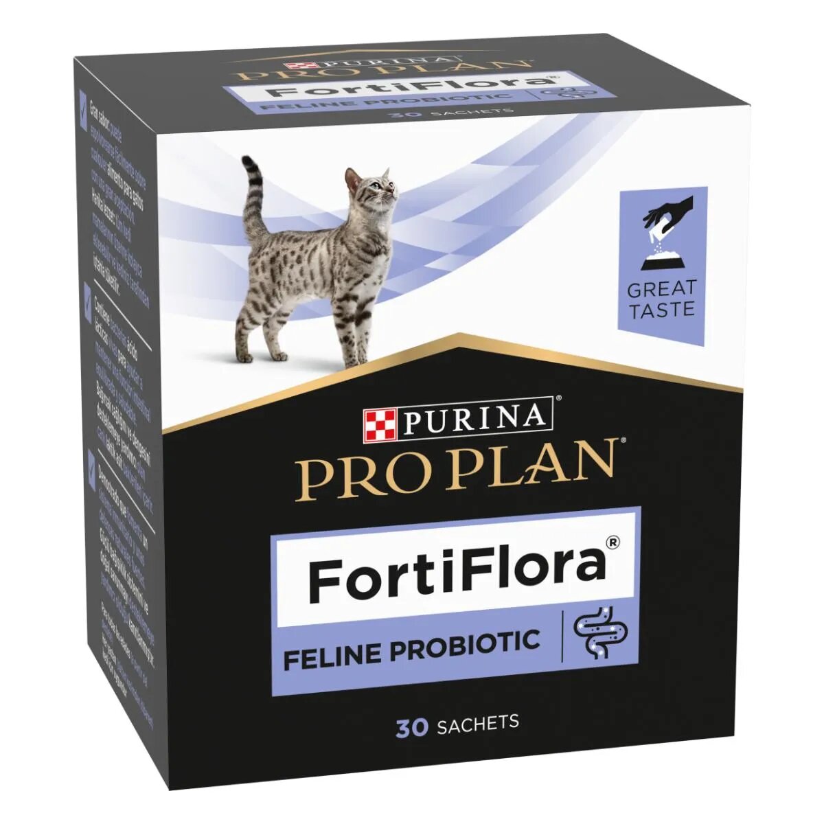 Purina Pro Plan Veterinary Diets FortiFlora supliment sistem digestiv & probiotice pisici plic 1g x 30buc pudră