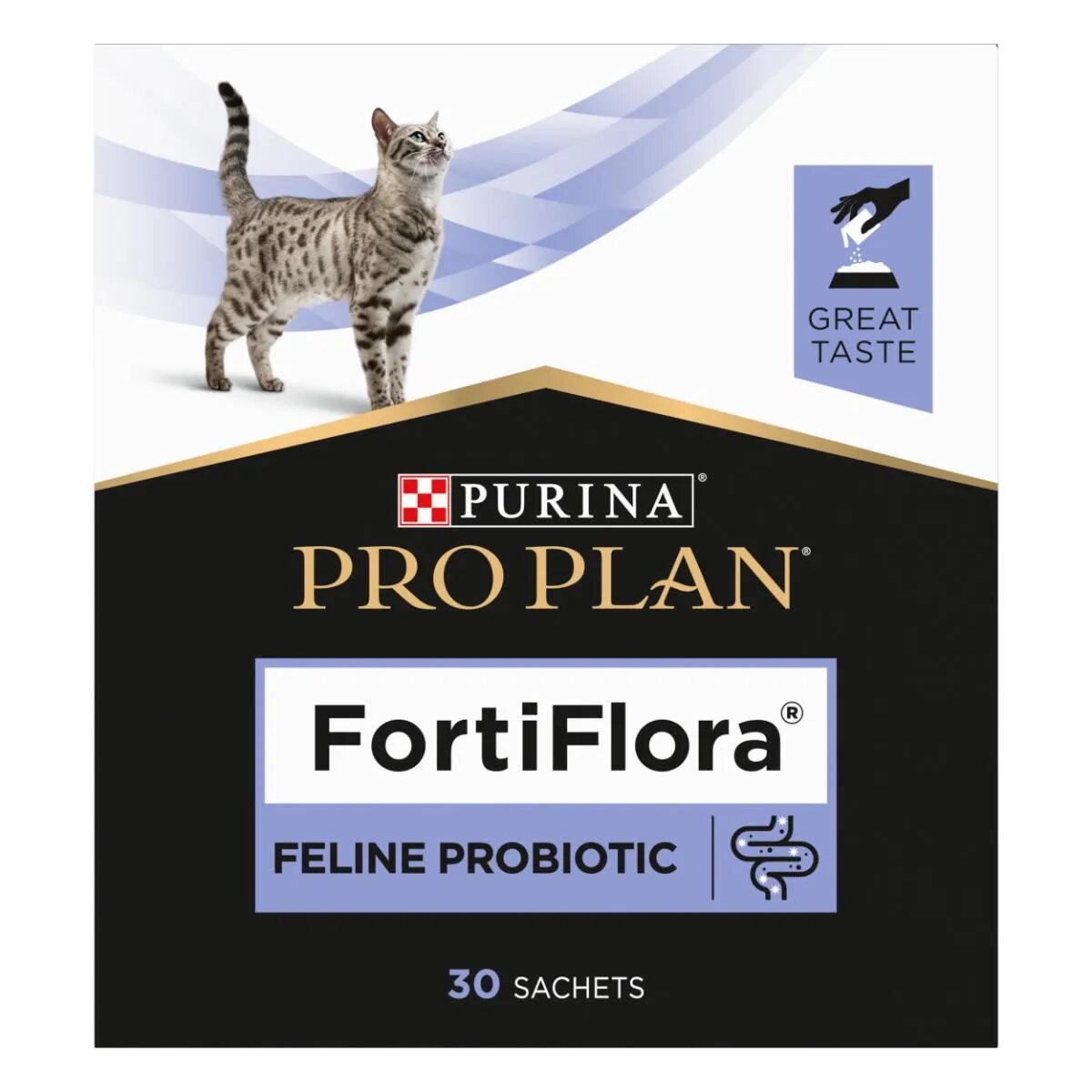 Purina Pro Plan Veterinary Diets FortiFlora supliment sistem digestiv & probiotice pisici plic 1g x 30buc pudră
