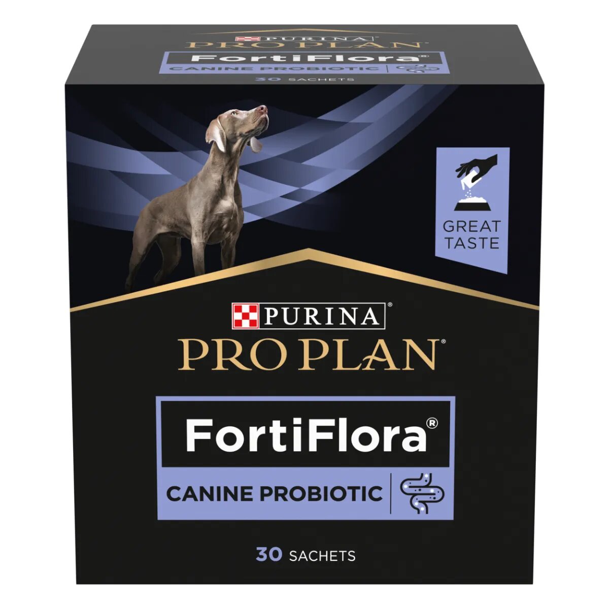 Purina Pro Plan Veterinary Diets FortiFlora XS-XL supliment sistem digestiv & probiotice câini plic 1g x 30buc pudră