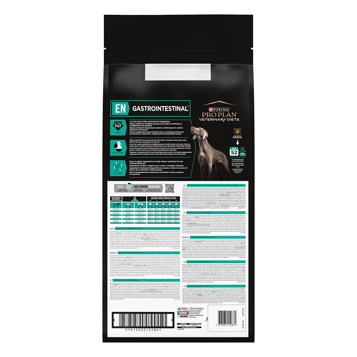 Purina Pro Plan Veterinary Diets Gastrointestinal dietă veterinară câini hrană uscată afecțiuni digestive 12kg
