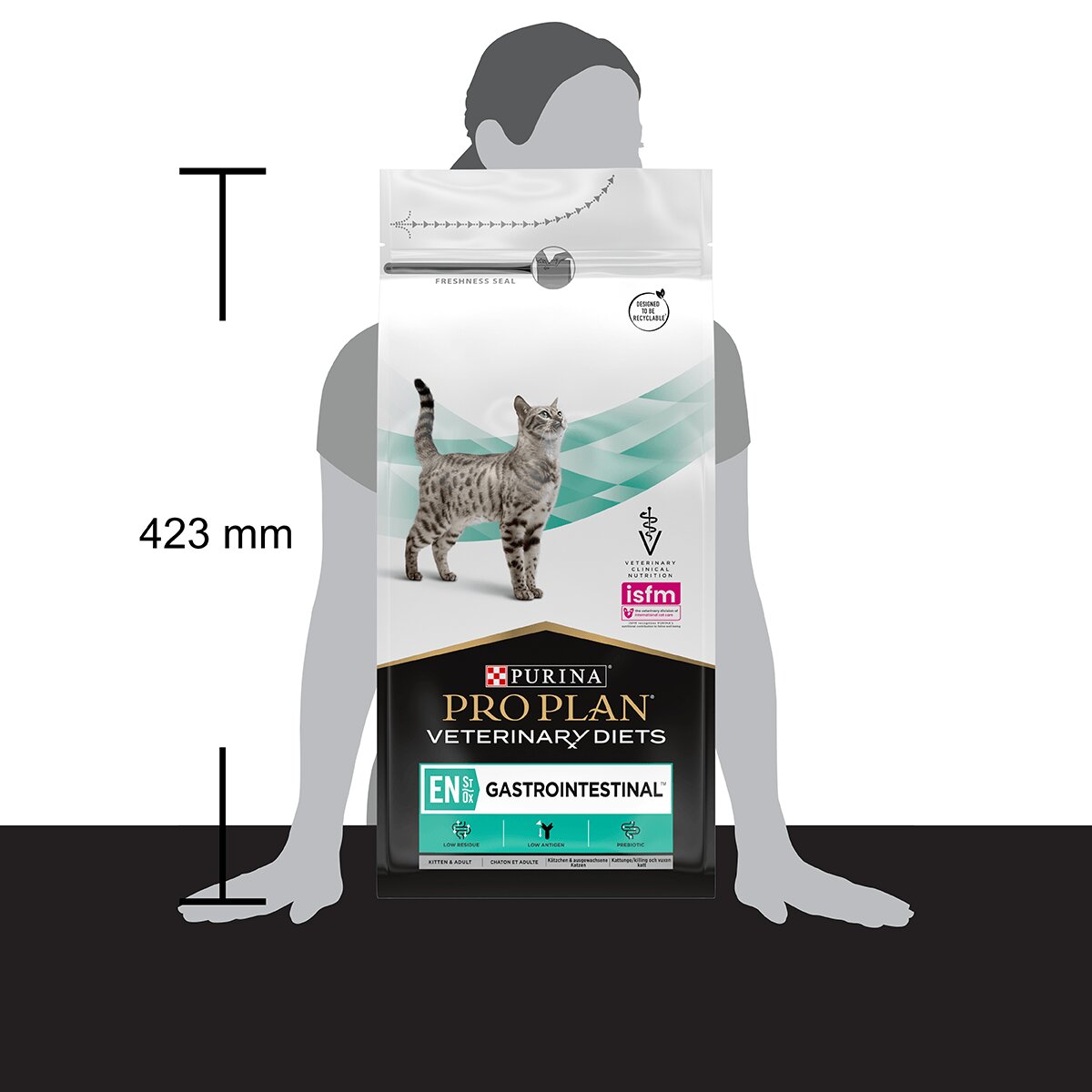 Purina Pro Plan Veterinary Diets Gastrointestinal dietă veterinară pisici hrană uscată afecțiuni digestive 1.5kg