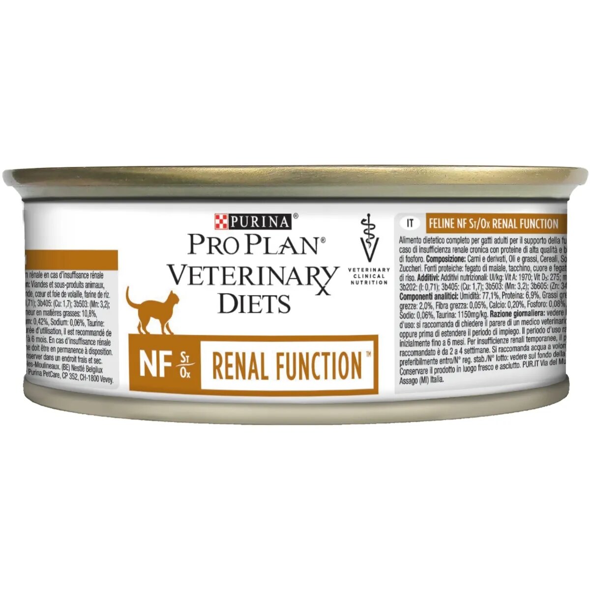 Purina Pro Plan Veterinary Diets Renal Function Mousse dietă veterinară pisici conservă hrană umedă afecțiuni renale 195g
