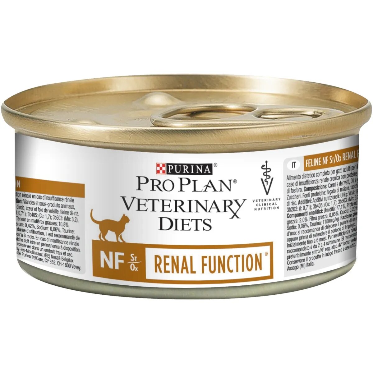 Purina Pro Plan Veterinary Diets Renal Function Mousse dietă veterinară pisici conservă hrană umedă afecțiuni renale 195g