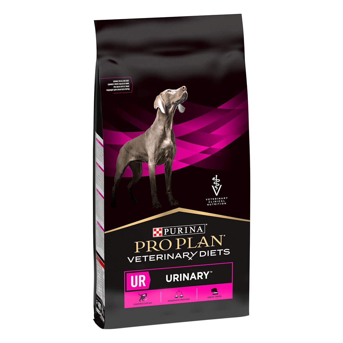 Purina Pro Plan Veterinary Diets Urinary dietă veterinară câini hrană uscată afecțiuni urinare 12kg