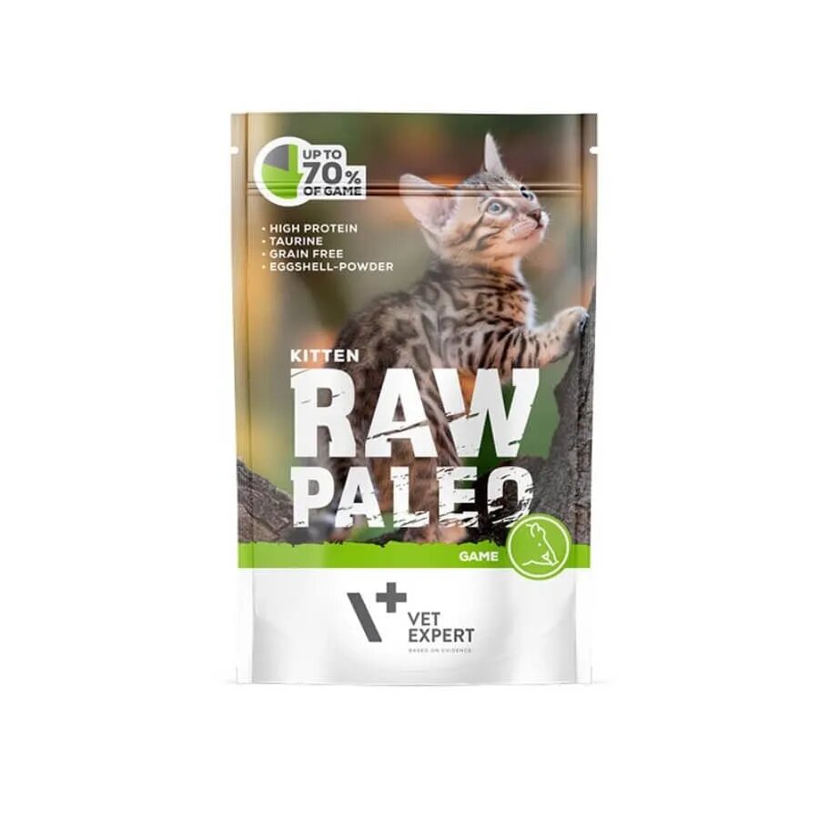Raw Paleo Kitten Cat Vanat 100 g