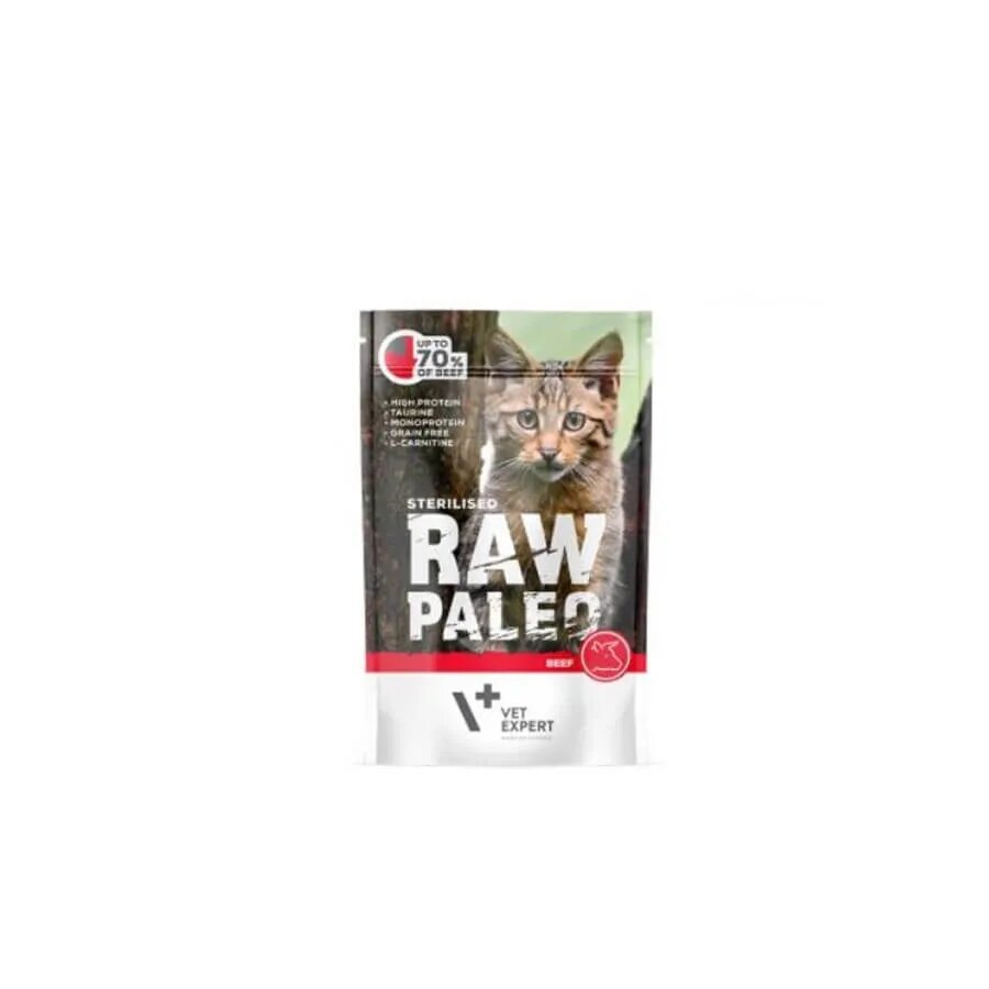 Raw Paleo Sterilised Cat Vita 100 g