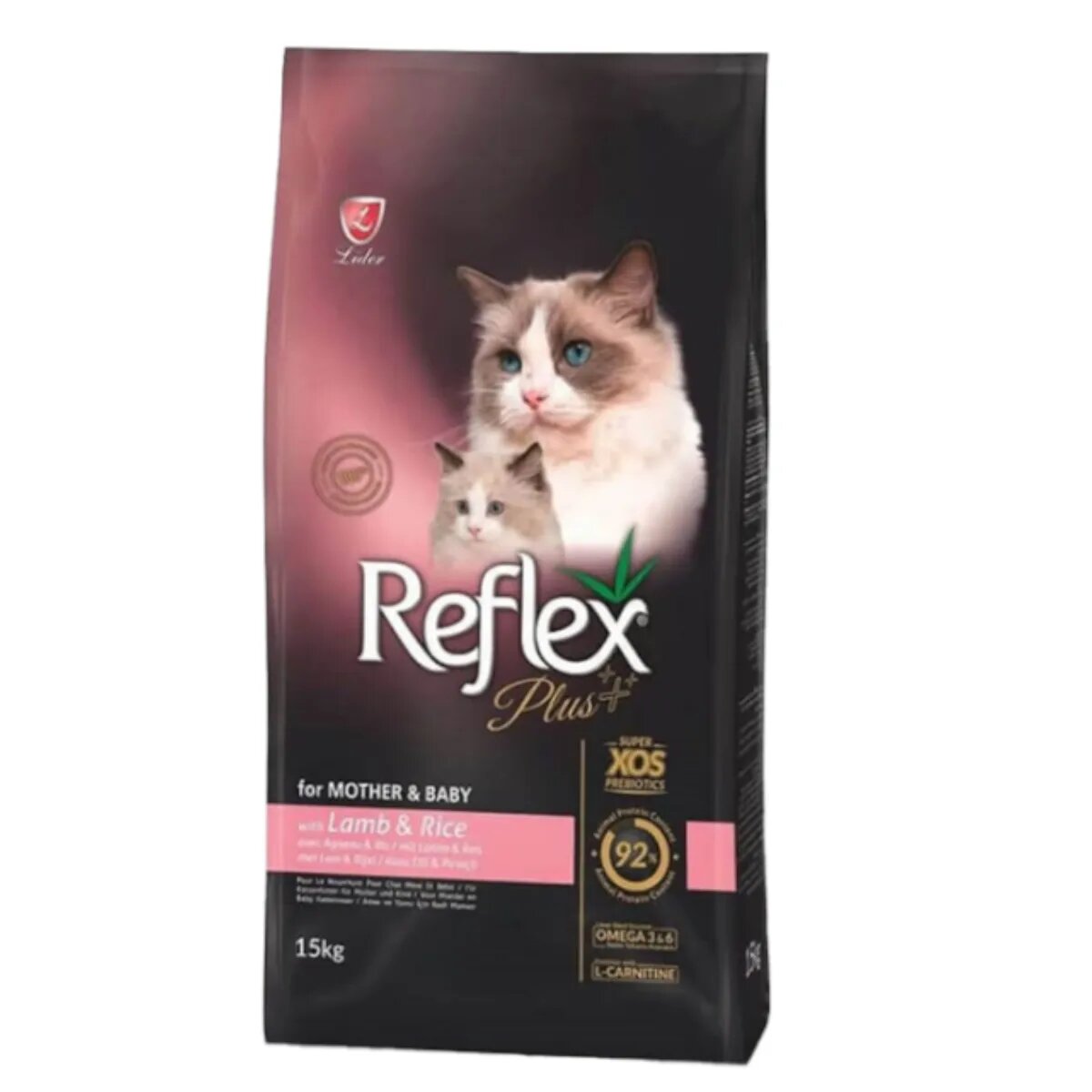 REFLEX Plus Mother & Baby Miel hrană uscată pisici junior 15kg