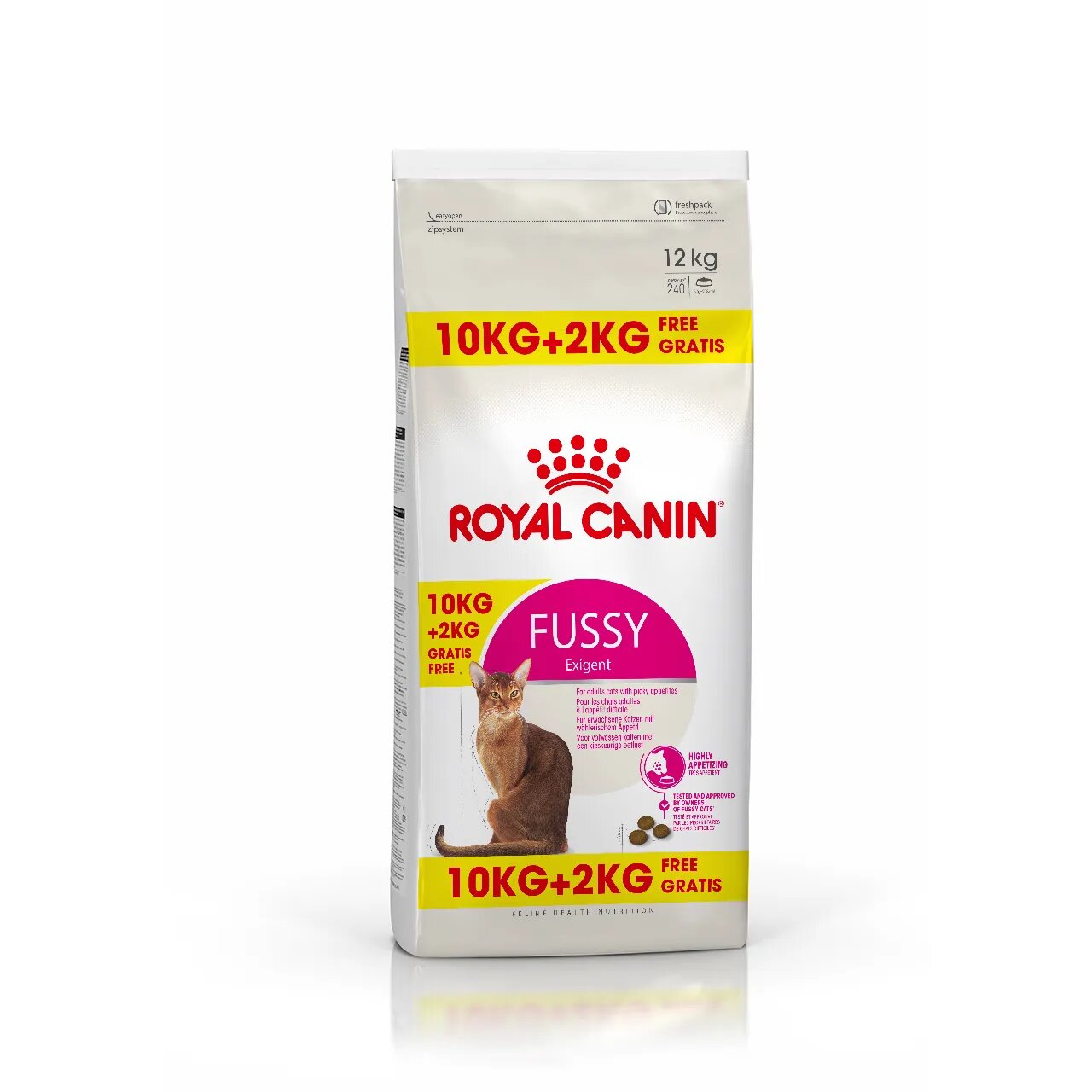Royal Canin Feline Health Nutrition Fussy hrană uscată pisici apetit capricios 10+2kg GRATUIT