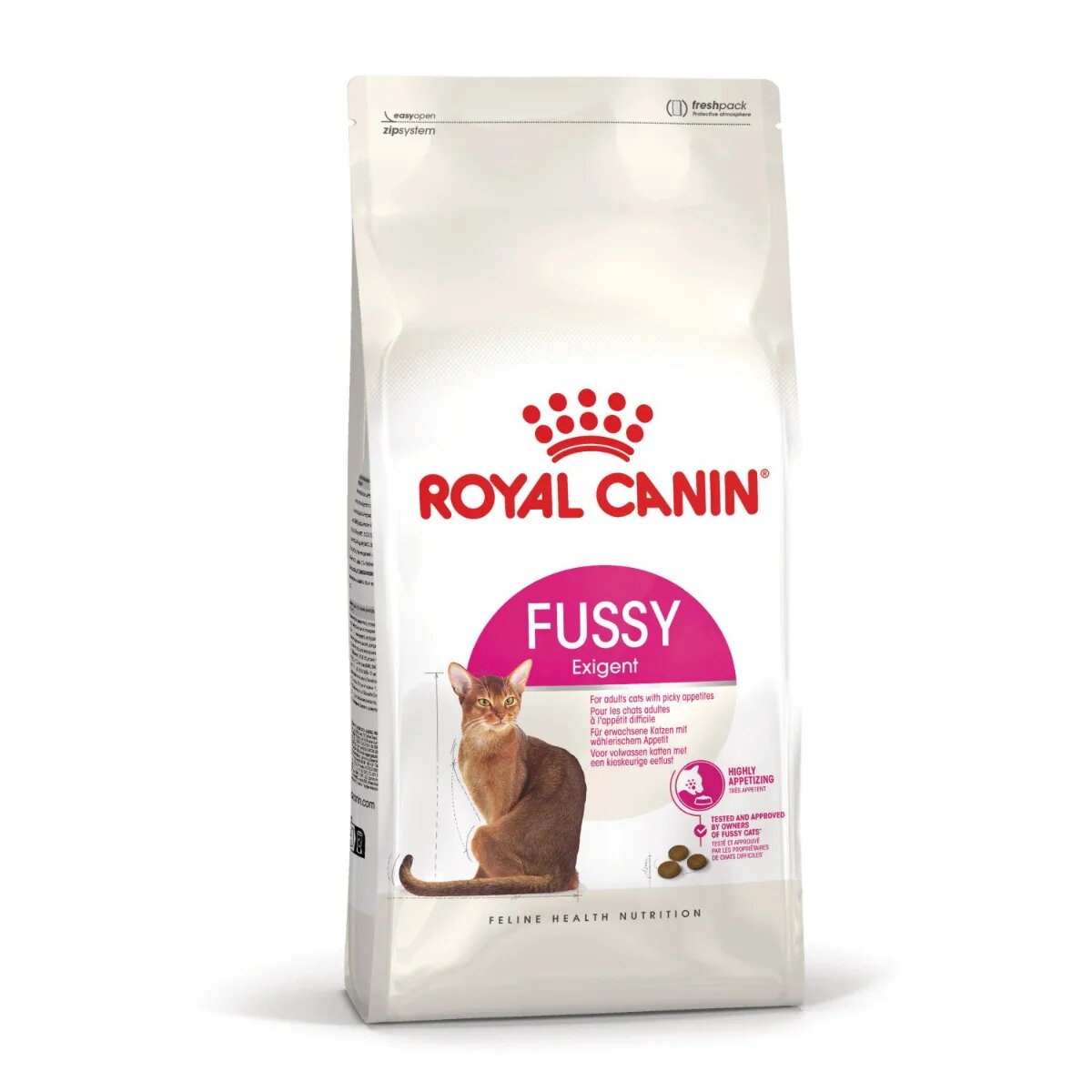 Royal Canin Feline Health Nutrition Fussy hrană uscată pisici apetit capricios 10kg
