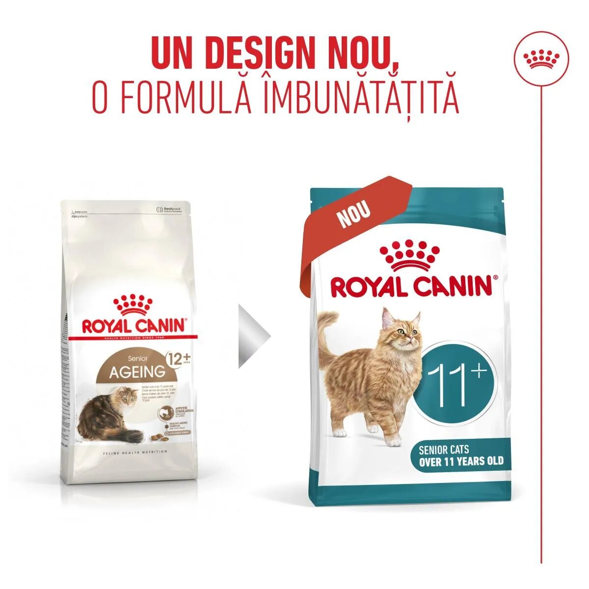Royal Canin Feline Health Nutrition Healthy Ageing 11+ hrană uscată pisici senior 2kg
