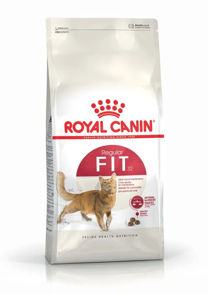 Royal Canin Fit32 Adult hrană uscată pisici activitate fizică moderată 10+2kg GRATUIT