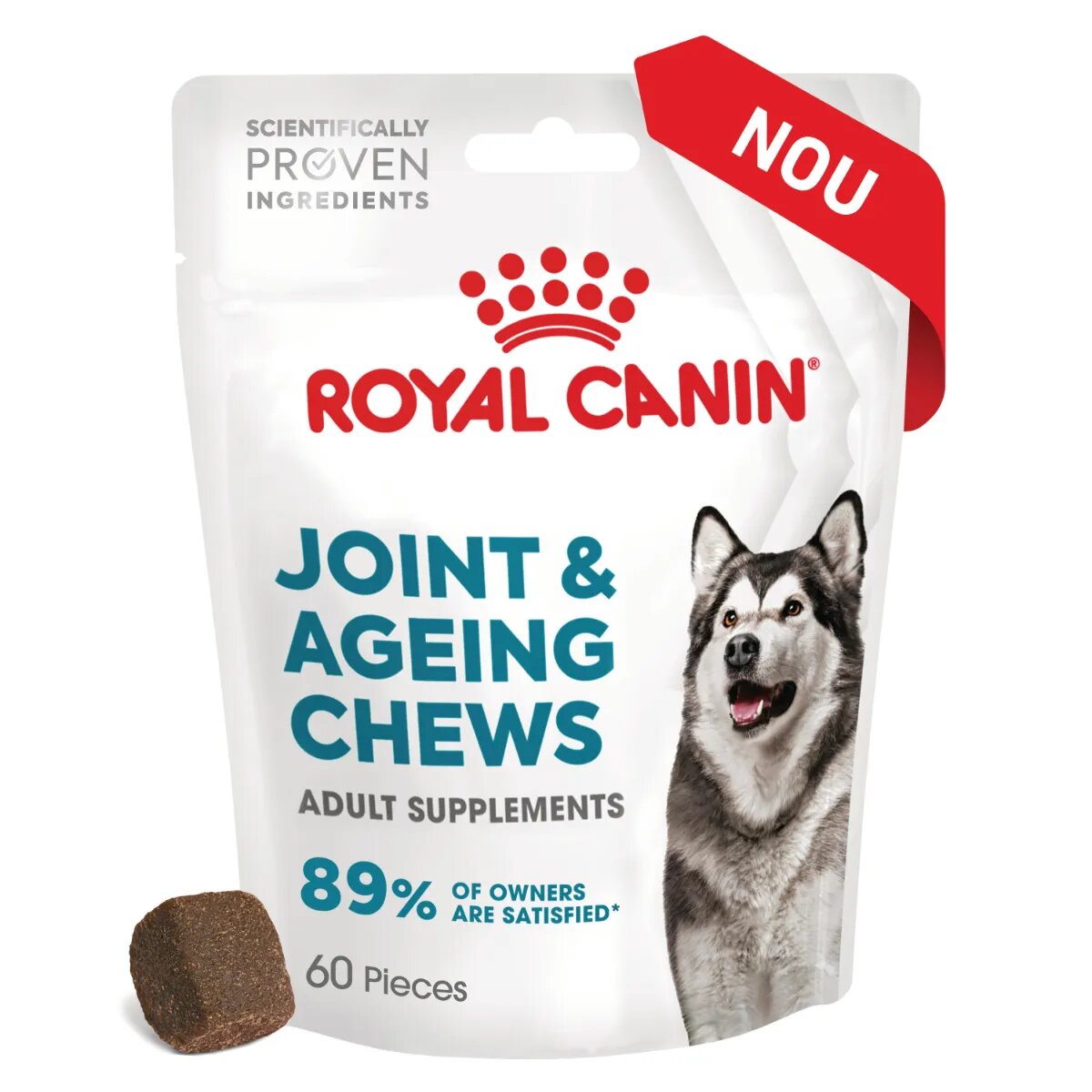 Royal Canin Joint & Ageing Chews Adult Supplements punguță recompense funcționale câini sistem articular 240g