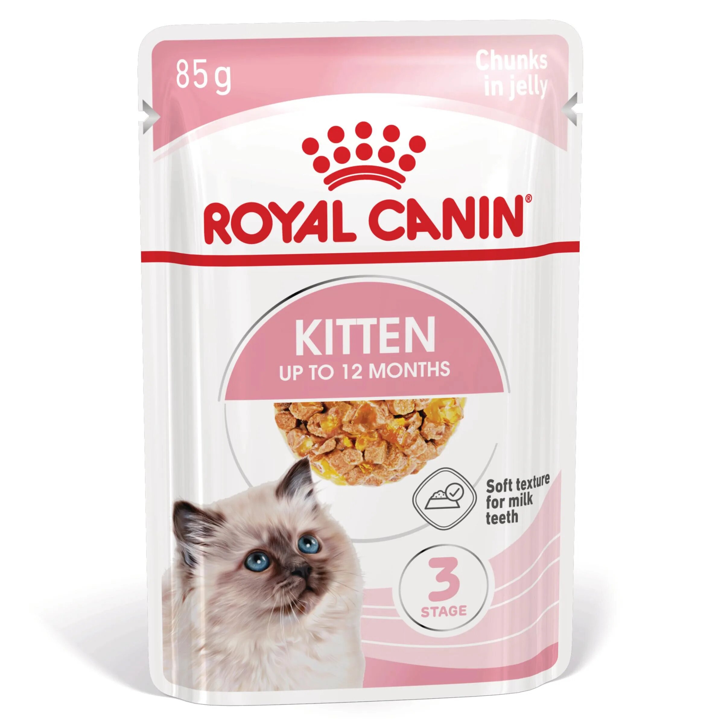 Royal Canin Kitten hrană umedă pisici (în aspic) 85g
