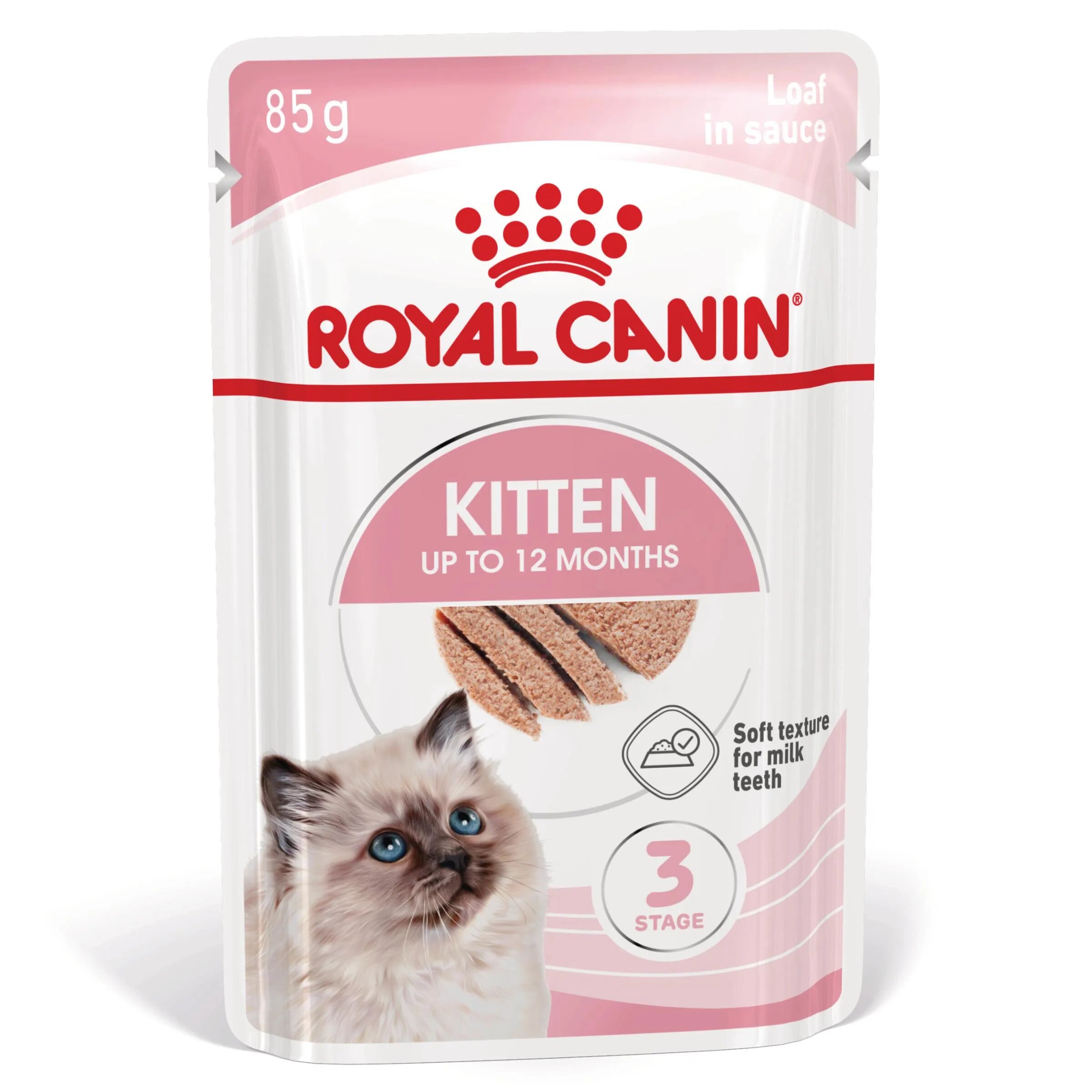 Royal Canin Kitten hrană umedă pisici junior (pate) 85g