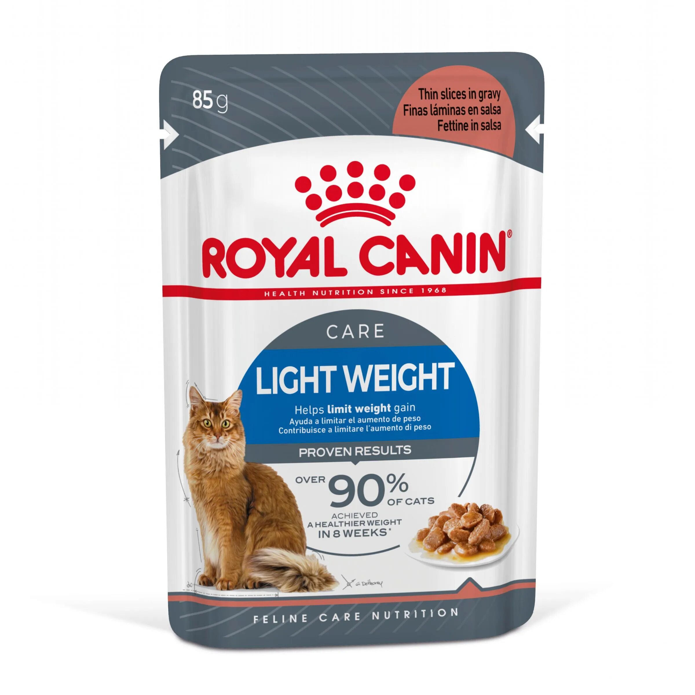 Royal Canin Light Weight Care Adult hrană umedă pisici limitarea creșterii în greutate (în sos) 85g