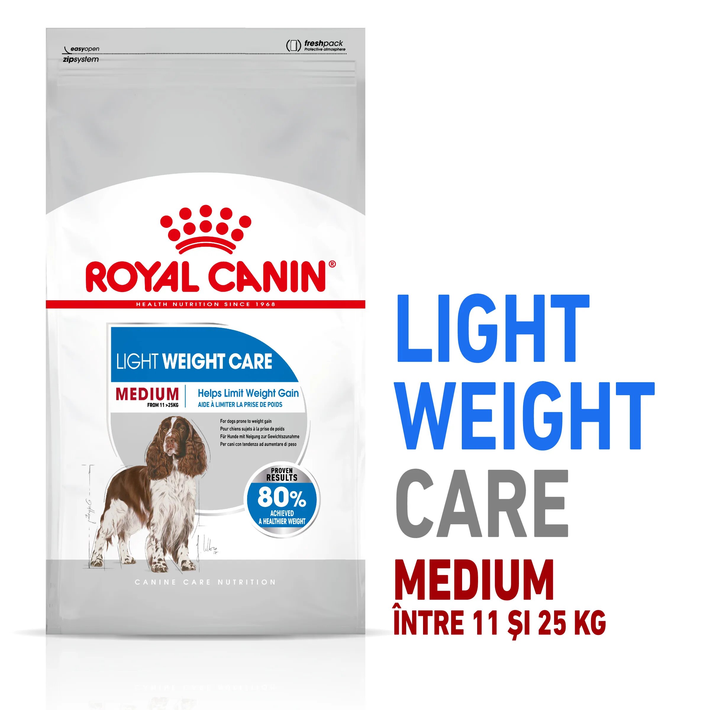Royal Canin Medium Light Weight Care Adult hrană uscată câini limitarea creșterii în greutate 12kg