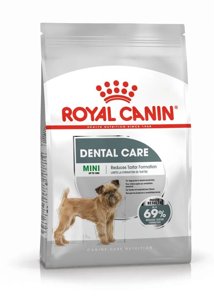 Royal Canin Mini Dental Care Adult hrană uscată câini reducerea formării tartrului 1kg