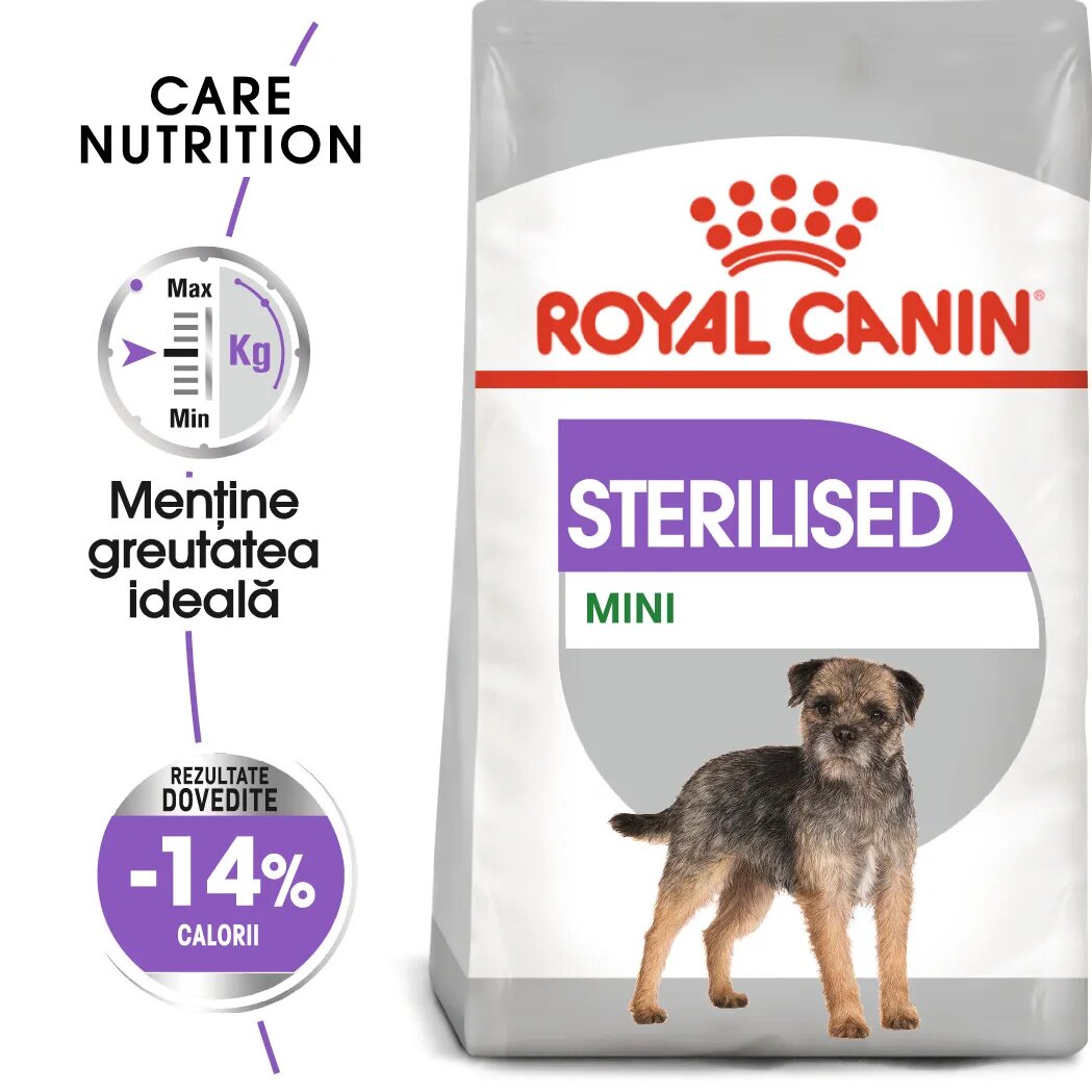 Royal Canin Mini Sterilised Adult hrană uscată câini sterilizați 1kg