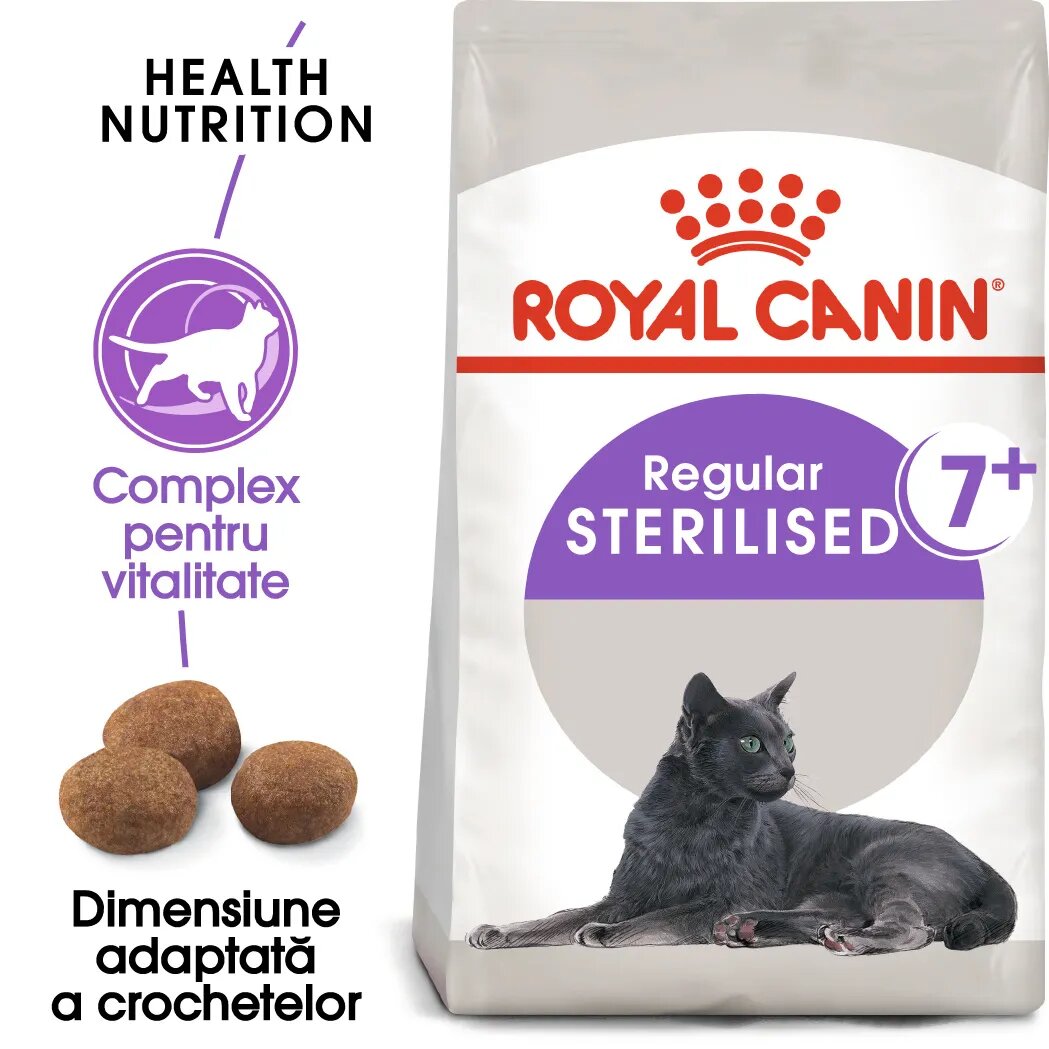 Royal Canin Sterilised 7+ hrană uscată pisici sterilizate 10kg