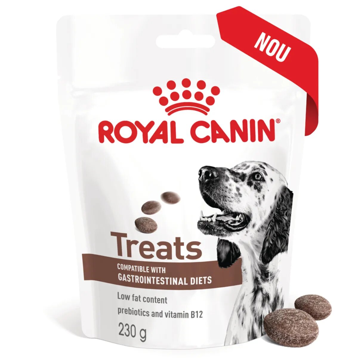 ROYAL CANIN VETERINARY DIET Gastrointestinal Treats punguță recompense funcționale câini sistem digestiv 230g