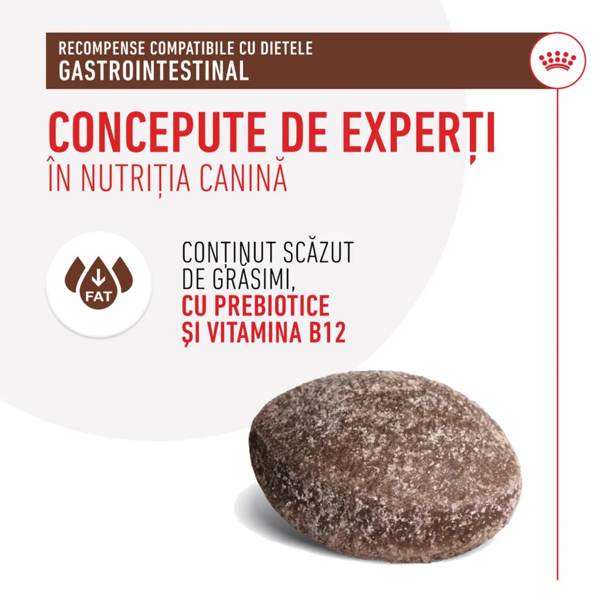 ROYAL CANIN VETERINARY DIET Gastrointestinal Treats punguță recompense funcționale câini sistem digestiv 230g