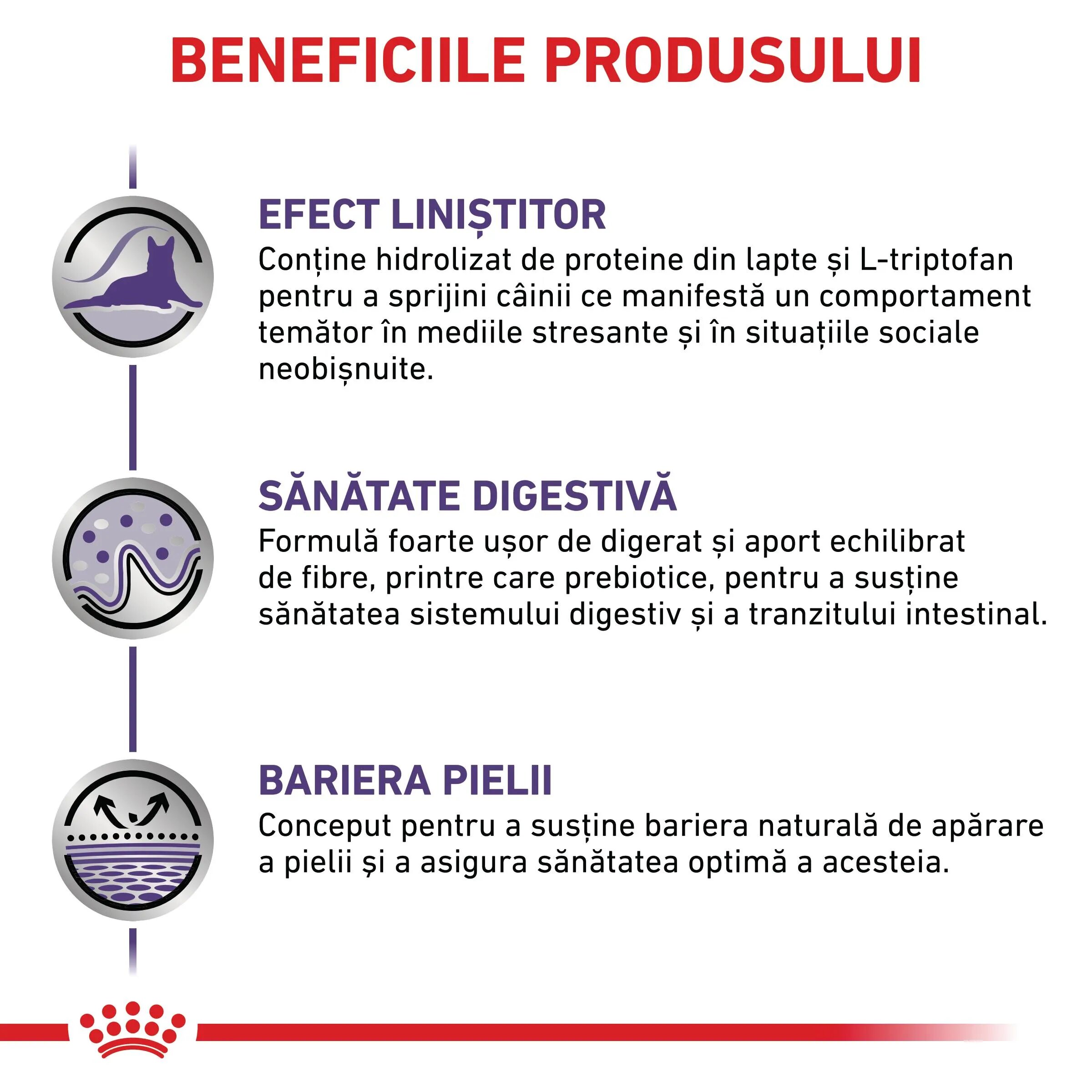 ROYAL CANIN VETERINARY DIET ROYAL CANIN VD Calm XS-XL dietă veterinară hrană uscată câini sistem nervos & calmante 4kg