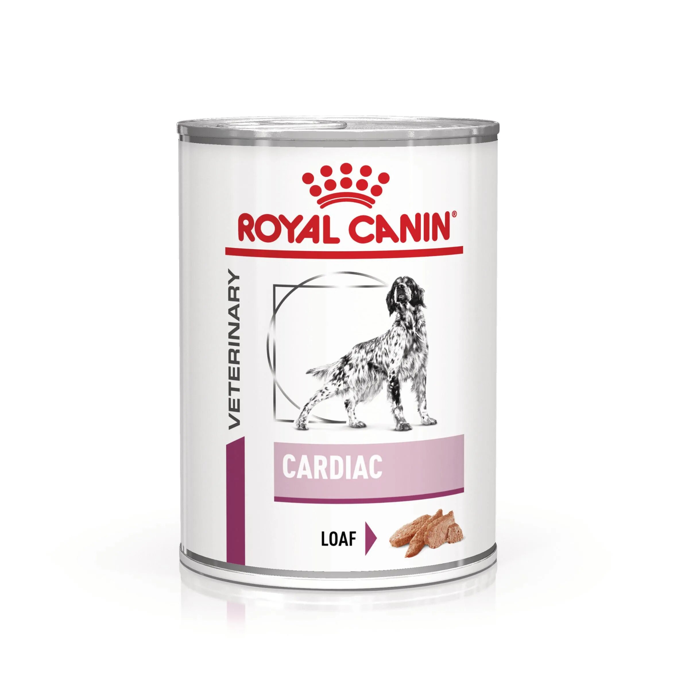 ROYAL CANIN VETERINARY DIET ROYAL CANIN VD Cardiac XS-XL dietă veterinară conservă hrană umedă câini sistem cardio-vascular (pate) 410g
