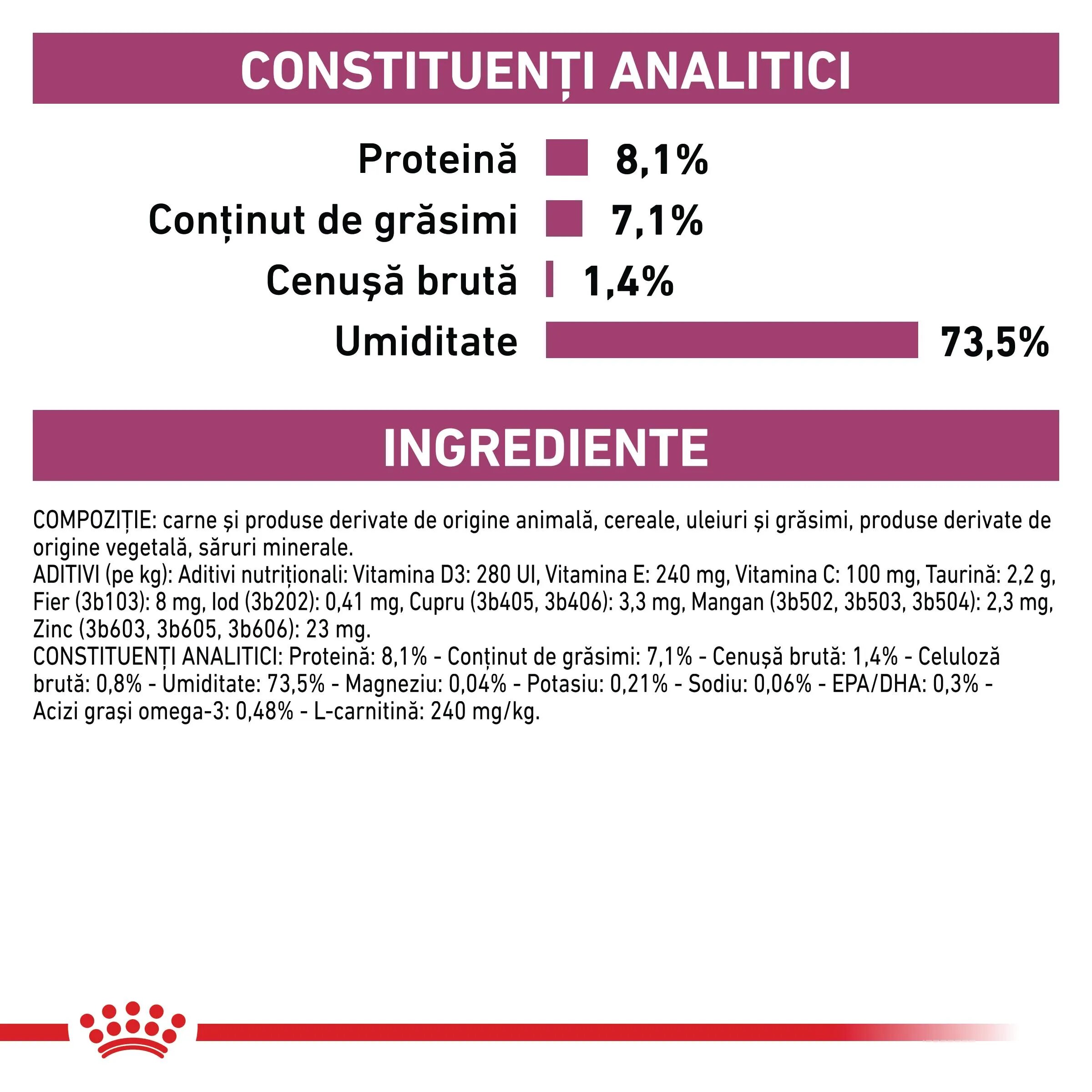ROYAL CANIN VETERINARY DIET ROYAL CANIN VD Cardiac XS-XL dietă veterinară conservă hrană umedă câini sistem cardio-vascular (pate) 410g