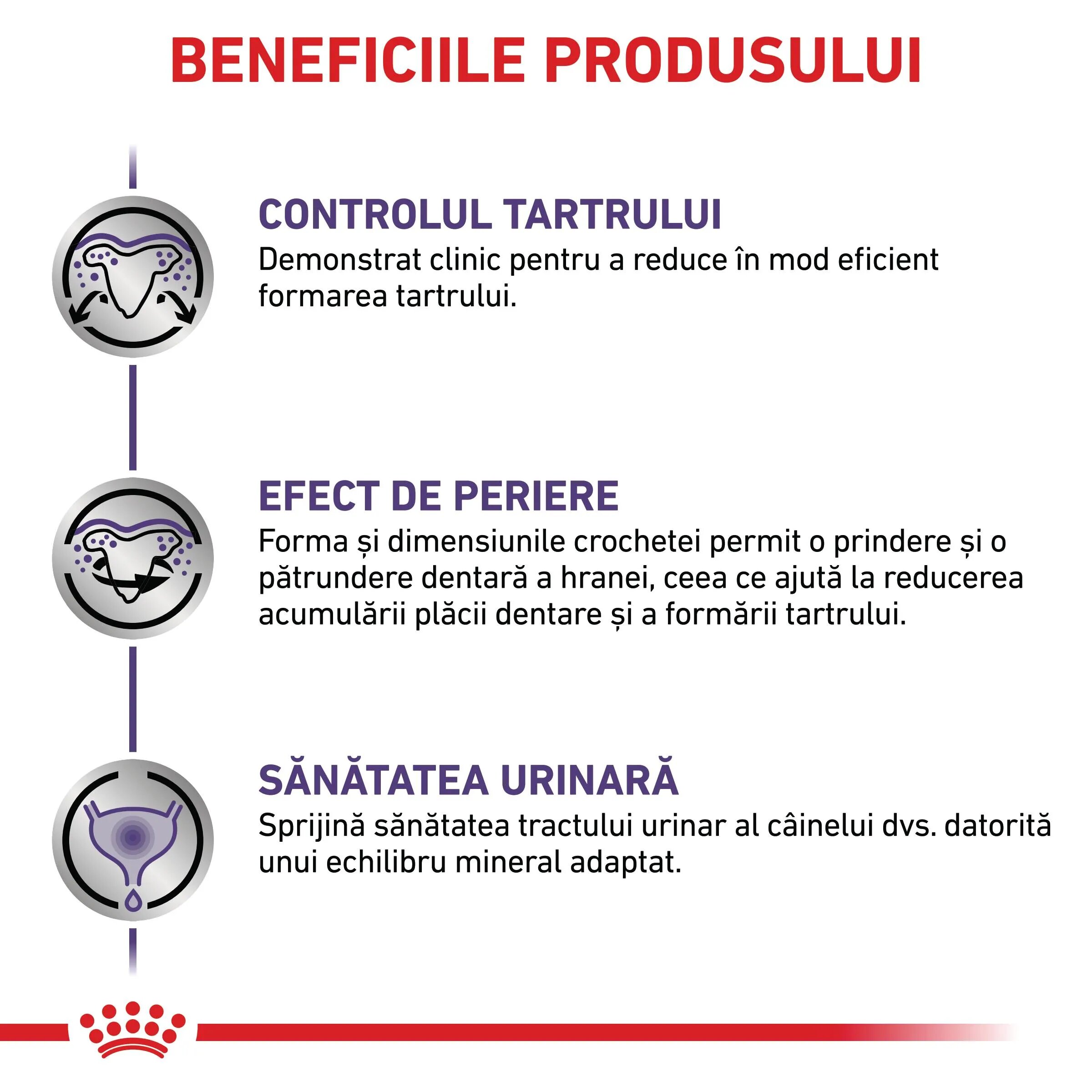 ROYAL CANIN VETERINARY DIET ROYAL CANIN VD Dental Small Dog XS-S dietă veterinară hrană uscată câini sensibilități dentare 1.5kg