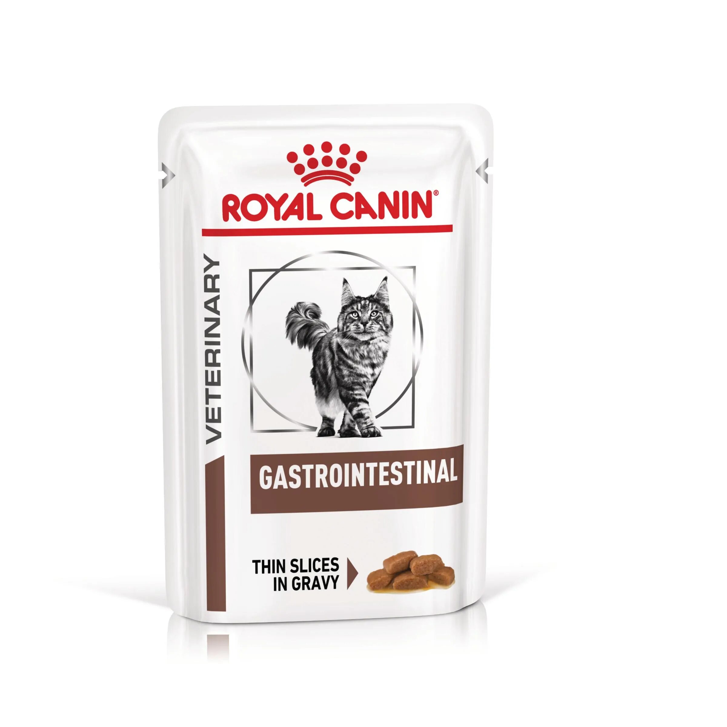 ROYAL CANIN VETERINARY DIET ROYAL CANIN VD Gastrointestinal dietă veterinară plic hrană umedă pisici sistem digestiv (în sos) bax 85g x 12buc