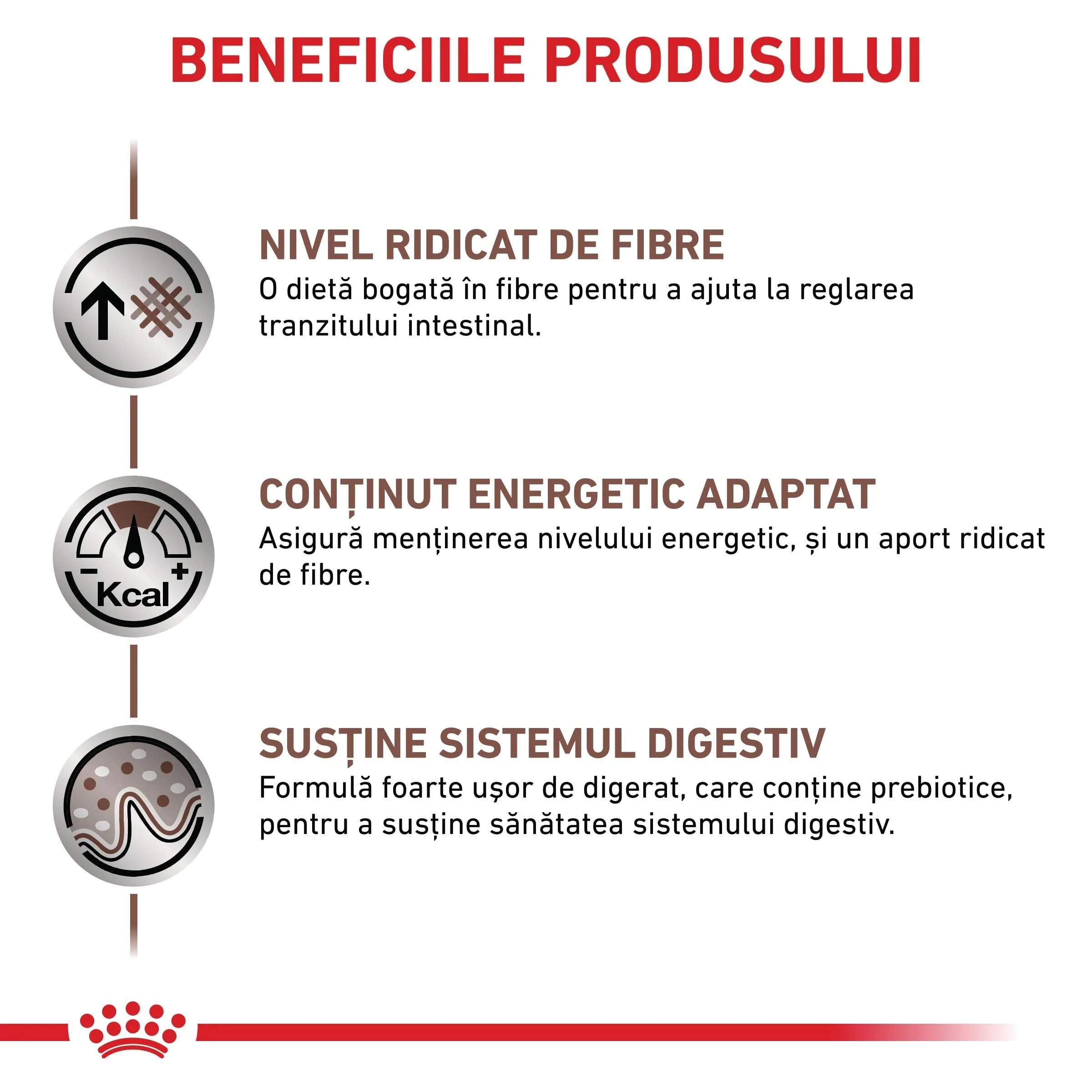 ROYAL CANIN VETERINARY DIET ROYAL CANIN VD Gastrointestinal High Fibre XS-XL dietă veterinară conservă hrană umedă câini sistem digestiv (pate) 200g