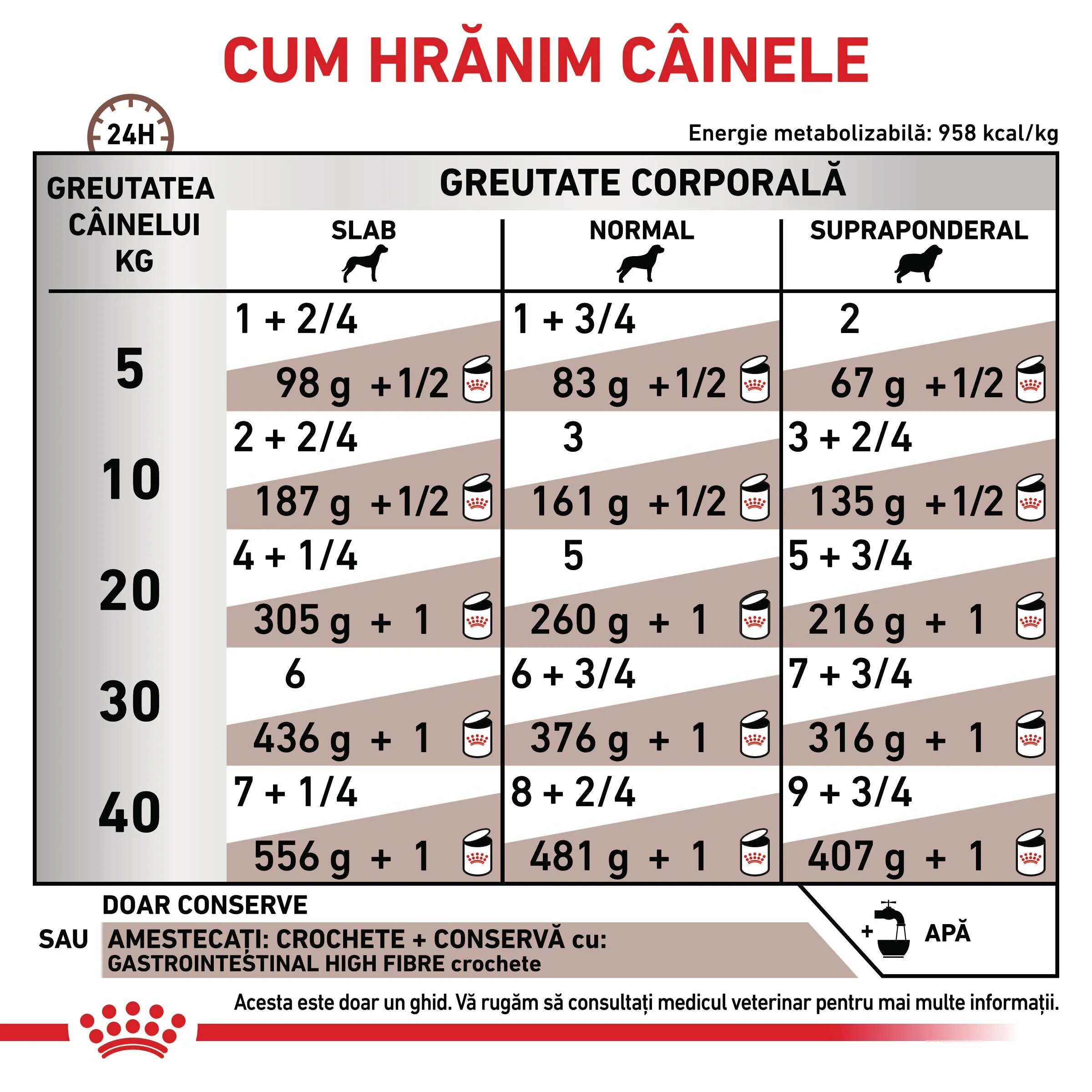 ROYAL CANIN VETERINARY DIET ROYAL CANIN VD Gastrointestinal High Fibre XS-XL dietă veterinară conservă hrană umedă câini sistem digestiv (pate) 200g