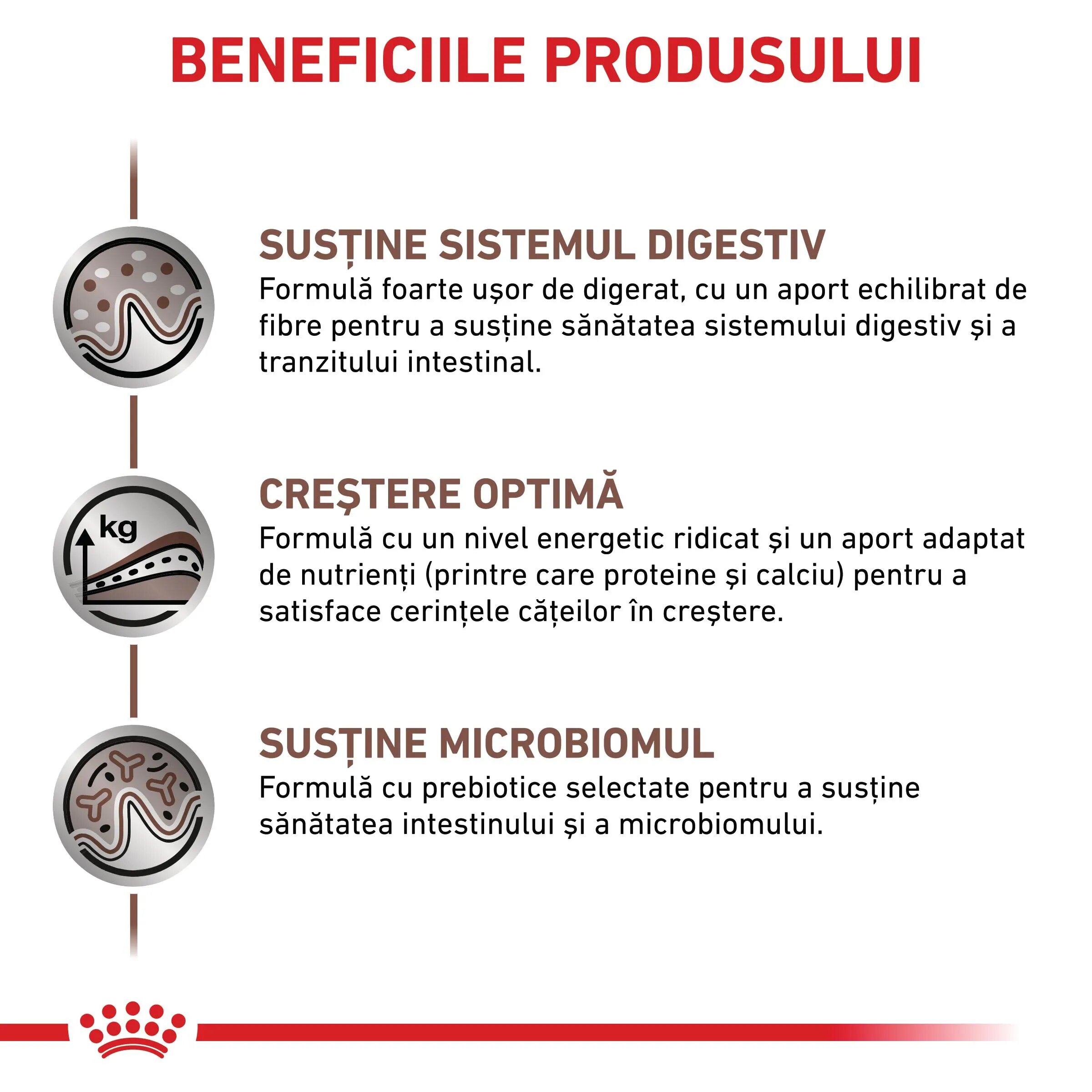 ROYAL CANIN VETERINARY DIET ROYAL CANIN VD Gastrointestinal Puppy XS-XL dietă veterinară conservă hrană umedă câini junior sistem digestiv (mousse) 195g