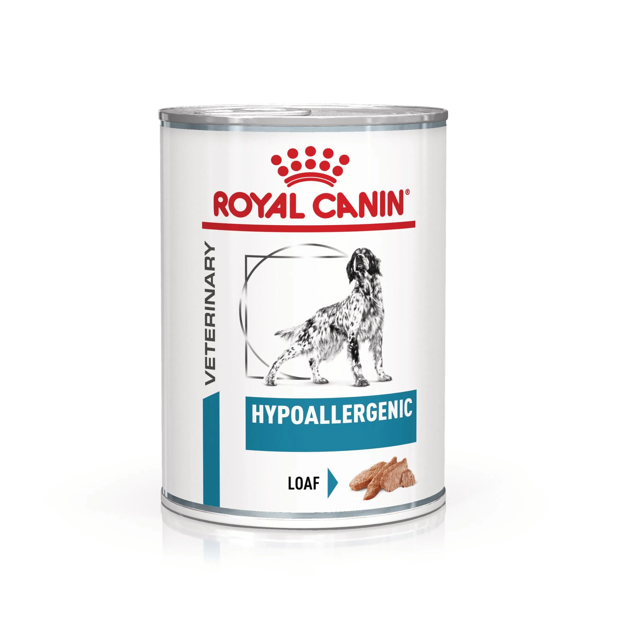 ROYAL CANIN VETERINARY DIET ROYAL CANIN VD Hypoallergenic XS-XL dietă veterinară conservă hrană umedă câini alergii alimentare (pate) 400g