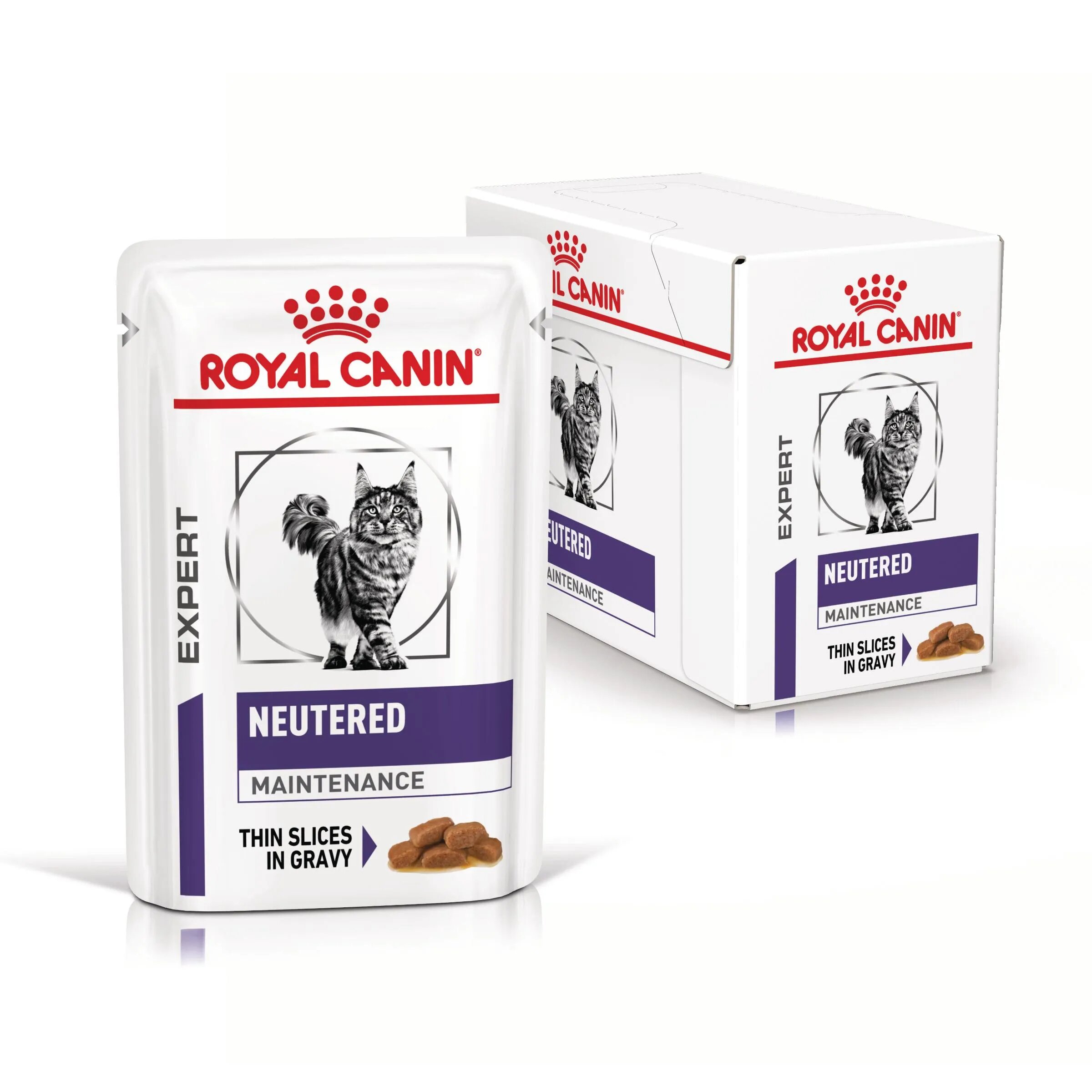 ROYAL CANIN VETERINARY DIET ROYAL CANIN VD Neutered Maintenance dietă veterinară plic hrană umedă pisici managementul greutății (în sos) bax 85g x 12buc