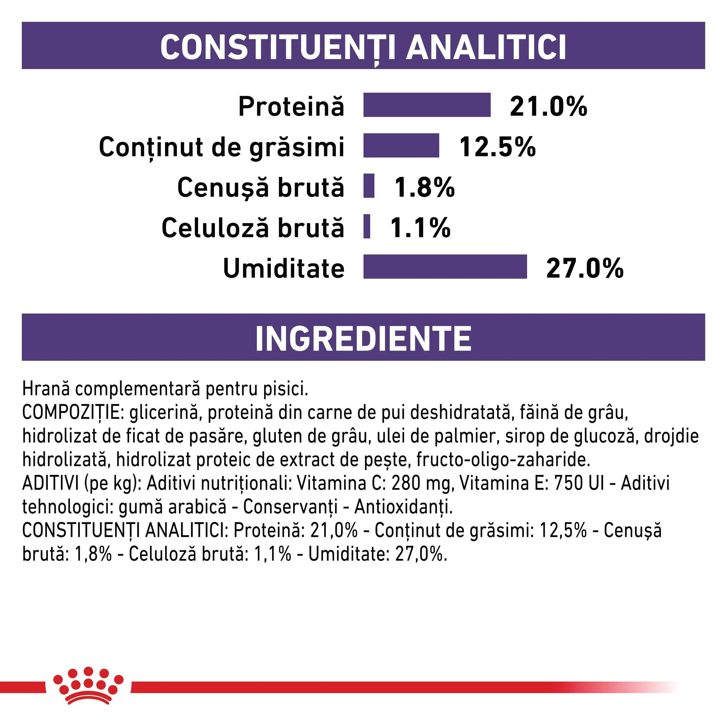 ROYAL CANIN VETERINARY DIET ROYAL CANIN VD Pill Assist Cat dietă veterinară pisici 45g