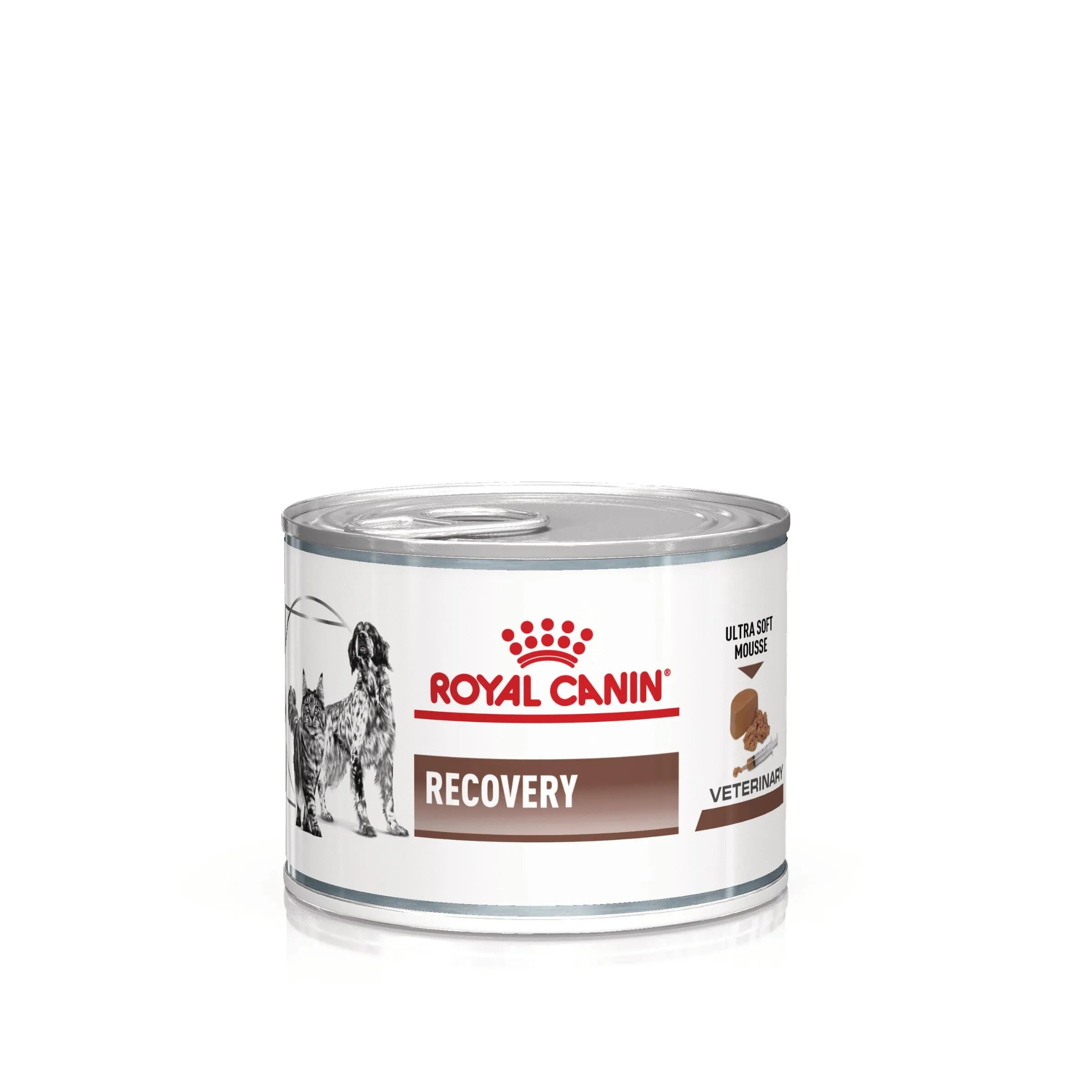 ROYAL CANIN VETERINARY DIET ROYAL CANIN VD Recovery Cat/Dog XS-XL dietă veterinară conservă hrană umedă câini și pisici convalescență (mousse) 195g