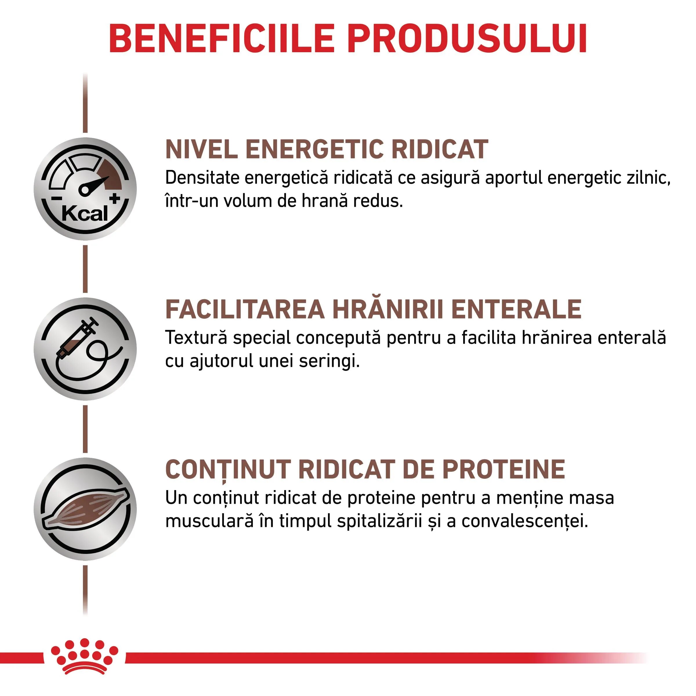 ROYAL CANIN VETERINARY DIET ROYAL CANIN VD Recovery Cat/Dog XS-XL dietă veterinară conservă hrană umedă câini și pisici convalescență (mousse) 195g